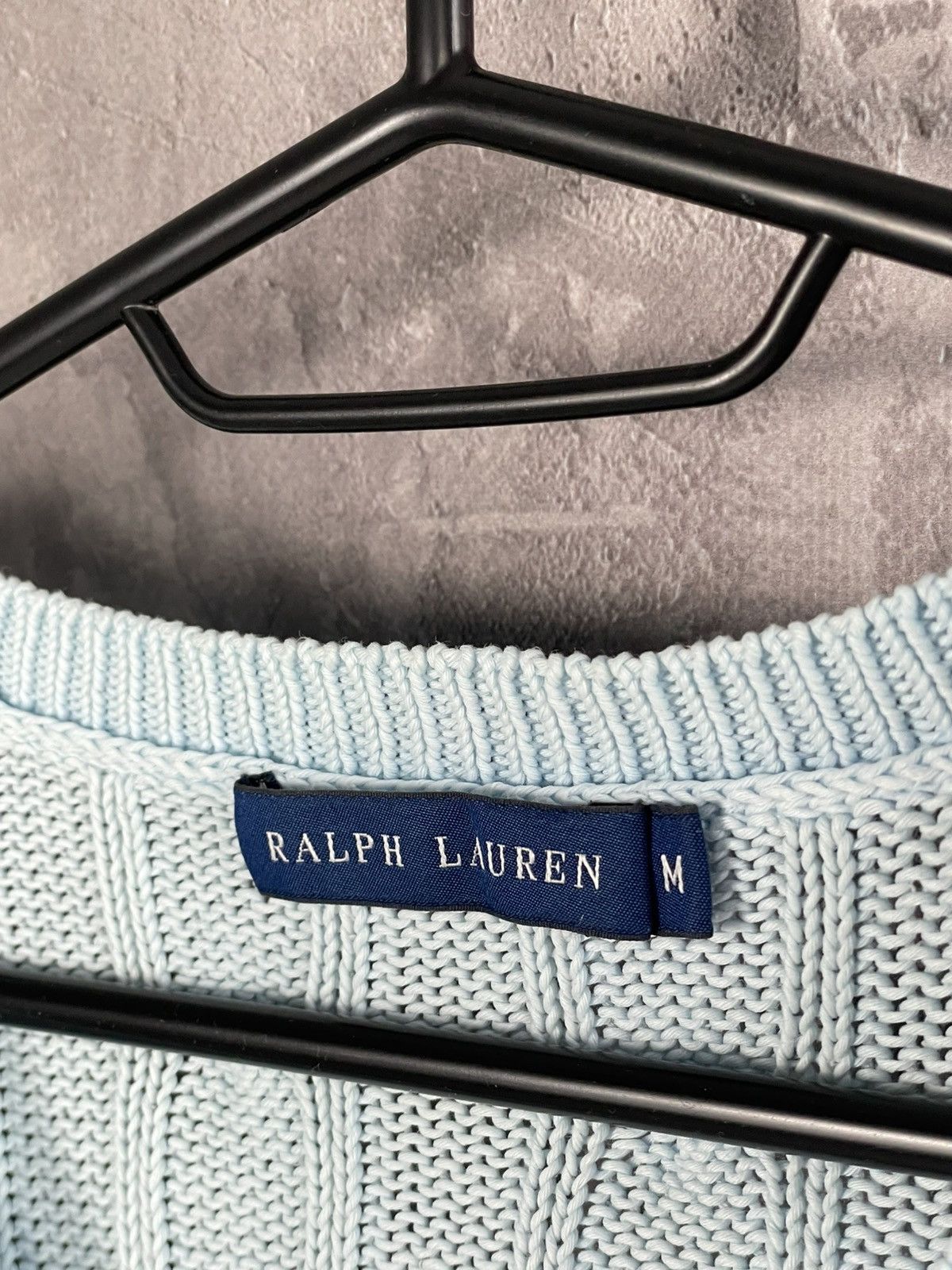 Polo Ralph Lauren × Vintage Vintage Polo Ralph Lauren V-Neck Knit Sweater Luxury Hype Size M / US 6-8 / IT 42-44 - 8 Thumbnail