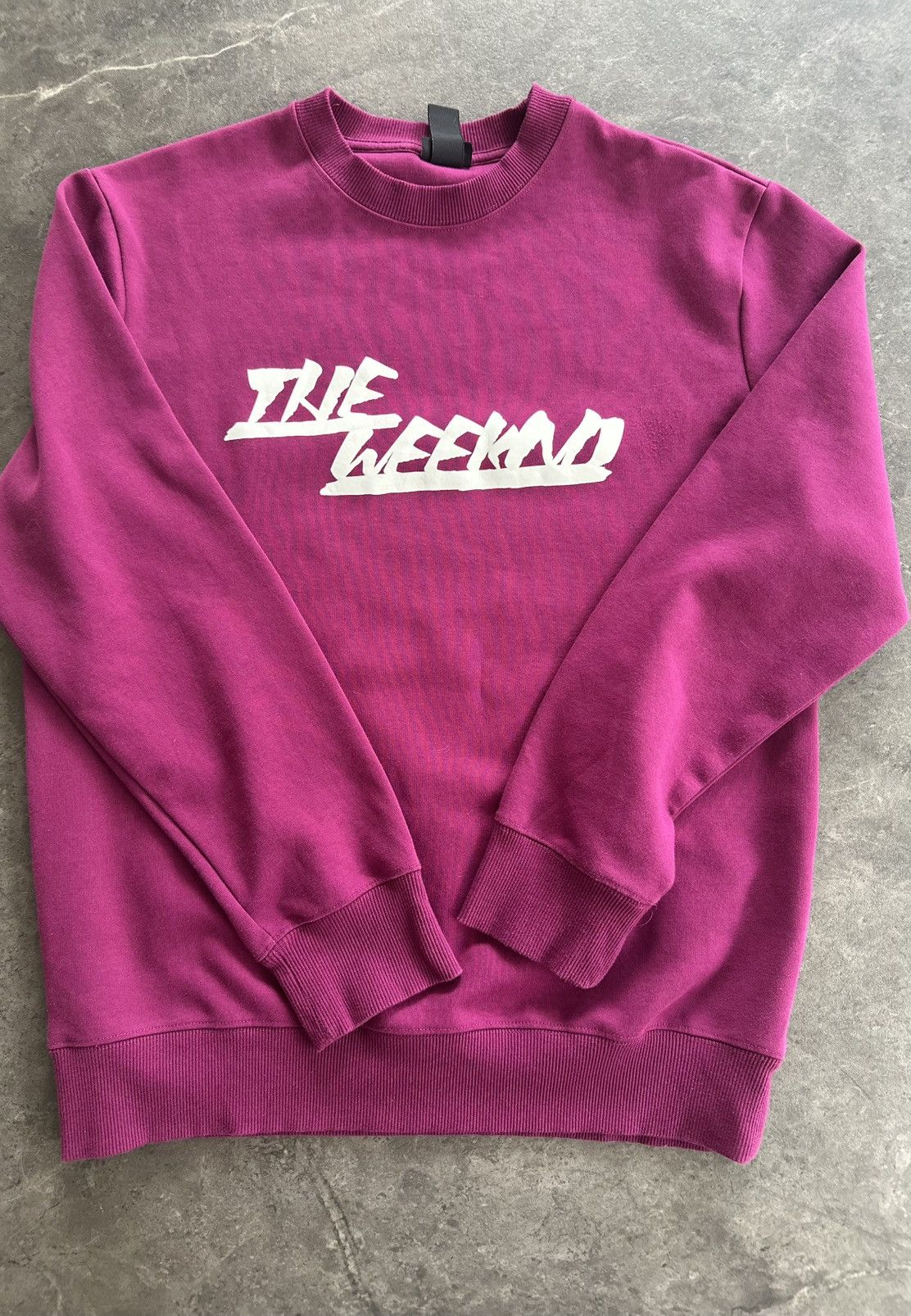 H&M × The Weeknd The Weeknd X H&M Maroon Crewneck Size S / US 4 / IT 40 - 1 Thumbnail