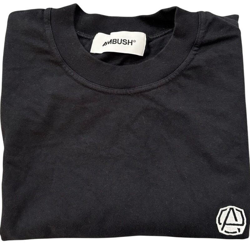 Other AMBUSH Emblem Basic T-Shirt Cotton Black XS Size US XS / EU 42 / 0 - 8 Thumbnail