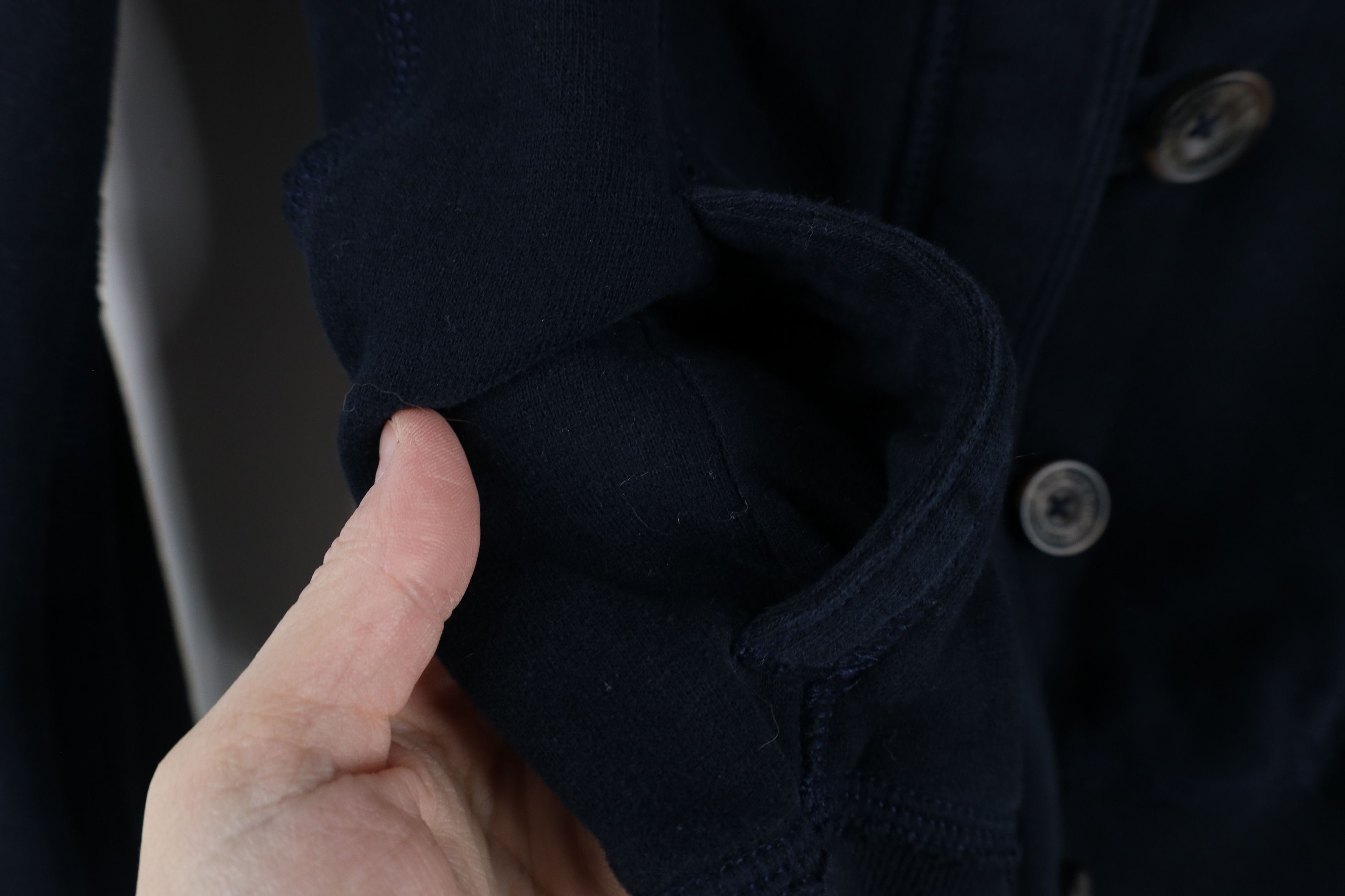 Abercrombie & Fitch × Vintage Vintage 90s Y2K Abercrombie & Fitch Cardigan Sweater Blue Size XS / US 0-2 / IT 36-38 - 6 Thumbnail
