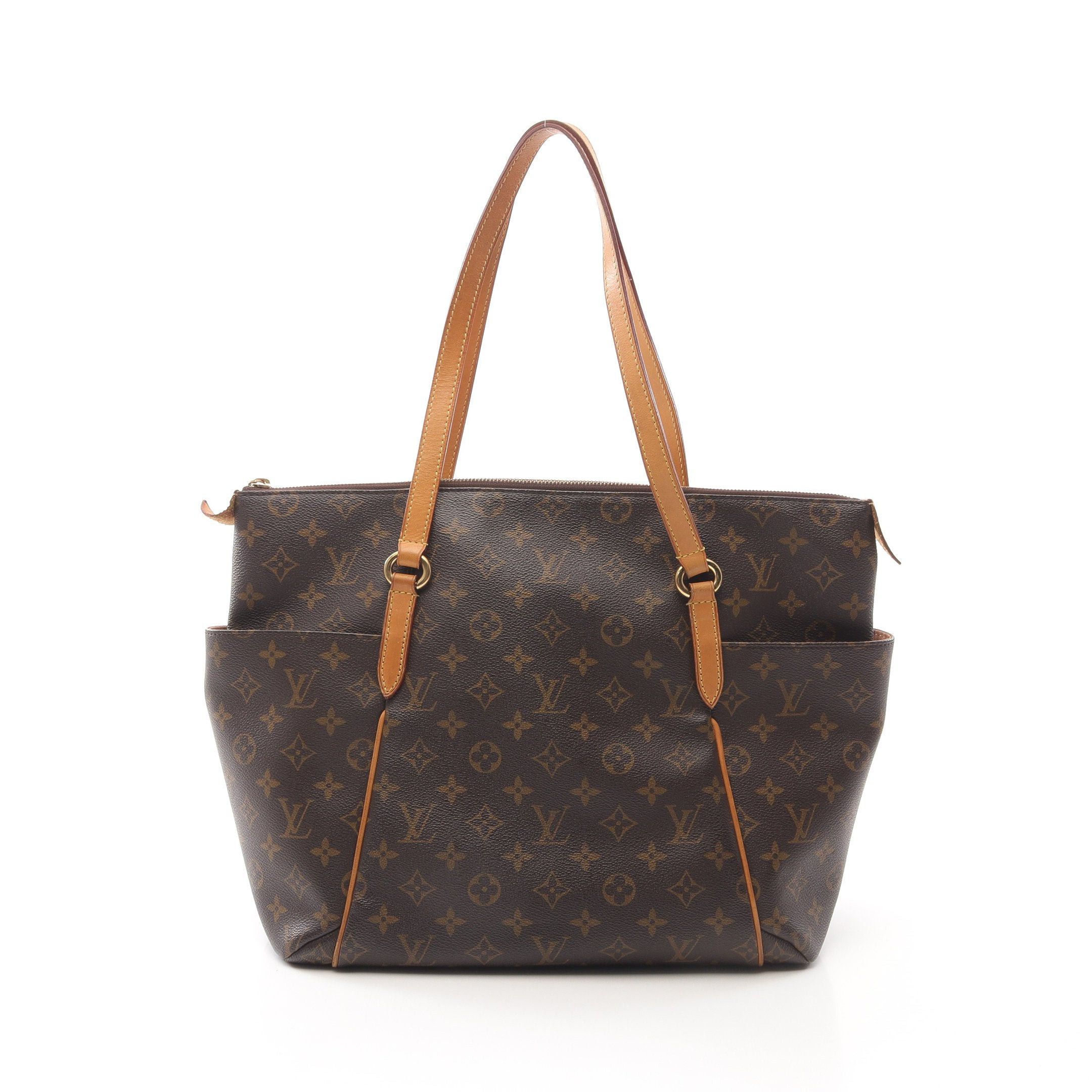 Louis Vuitton Louis Vuitton Totally Mm Monogram Shoulder Bag Tote Leather Brown Size ONE SIZE - 1 Thumbnail