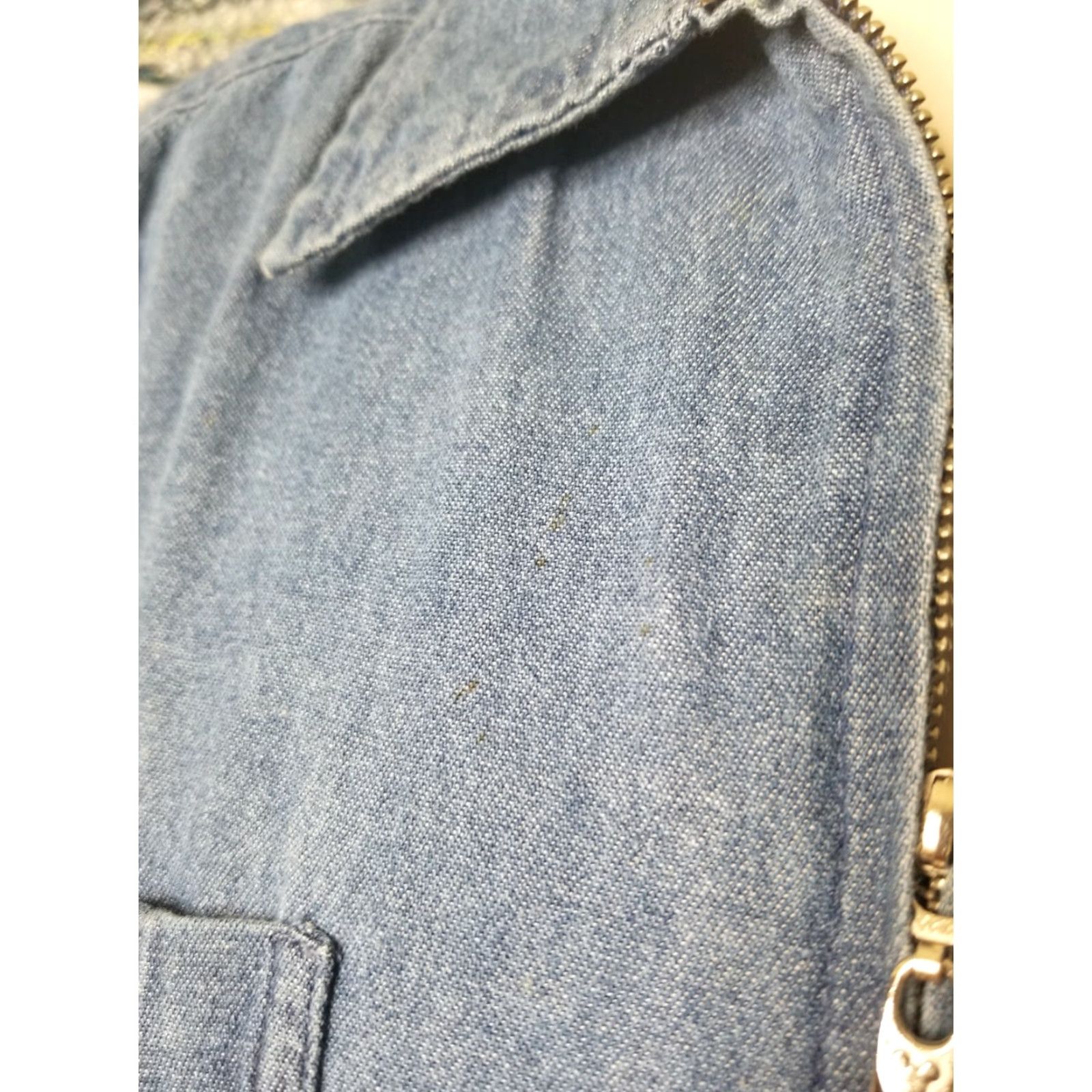 Mickey Unlimited VINTAGE Mickey Unlimited Jerry Leigh Denim Shirt Mens L 1990s Blue Graphic Mickey Mouse Mens Shirt Size L / US 10 / IT 46 - 3 Thumbnail