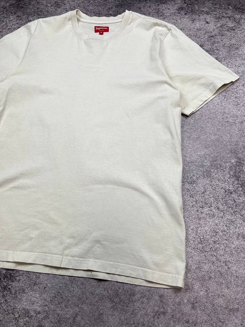 Supreme Supreme Overdyed Tee Center Logo T-shirt Size US M / EU 48-50 / 2 - 3 Thumbnail