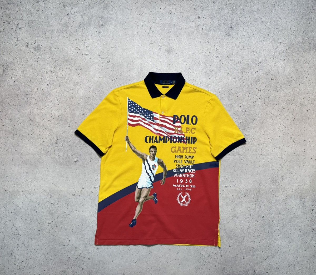 Polo Ralph Lauren Polo Ralph Lauren R.L.P.C. Championship Games Polo Shirt Size US M / EU 48-50 / 2 - 1 Thumbnail