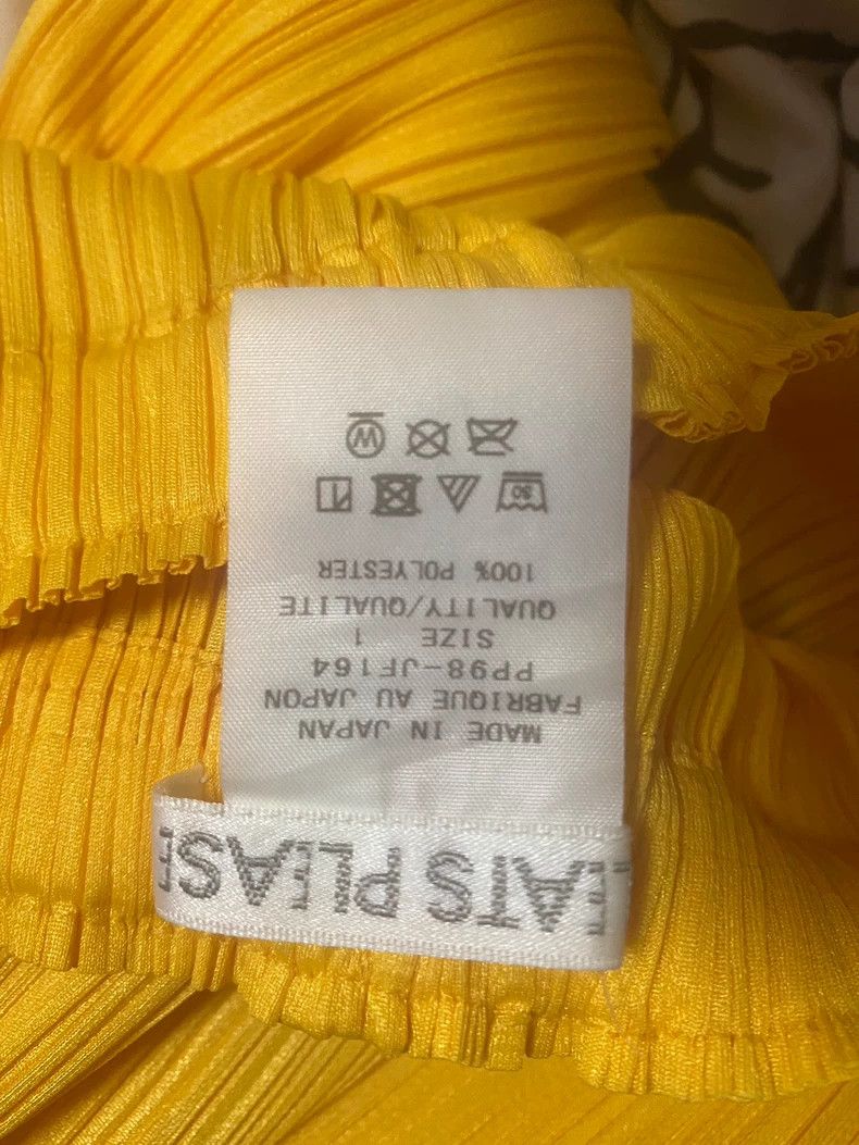 Issey Miyake issey miyake size:1 Yellow pleated pants Size 42" / US 20 - 2 Thumbnail