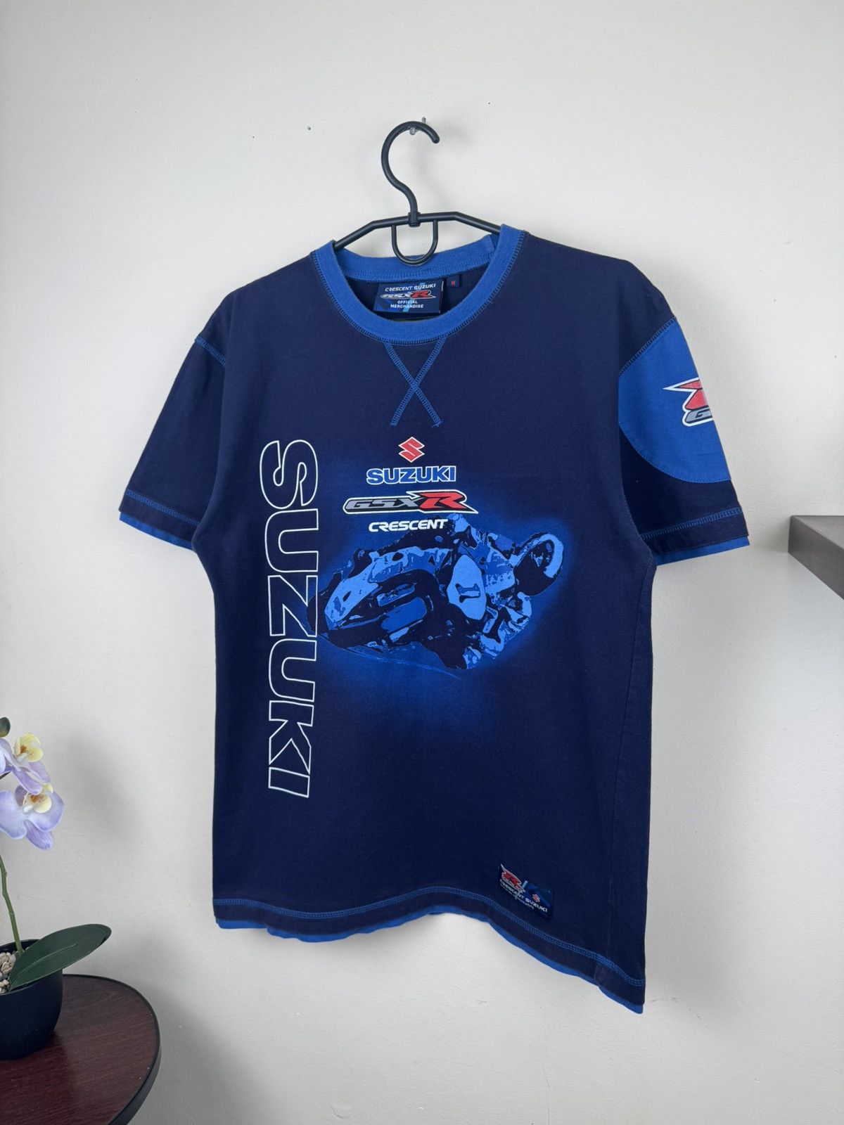 Other Vintage Suzuki T shirt GSXR Blue Motosport Racing M Biker Size US M / EU 48-50 / 2 - 6 Thumbnail