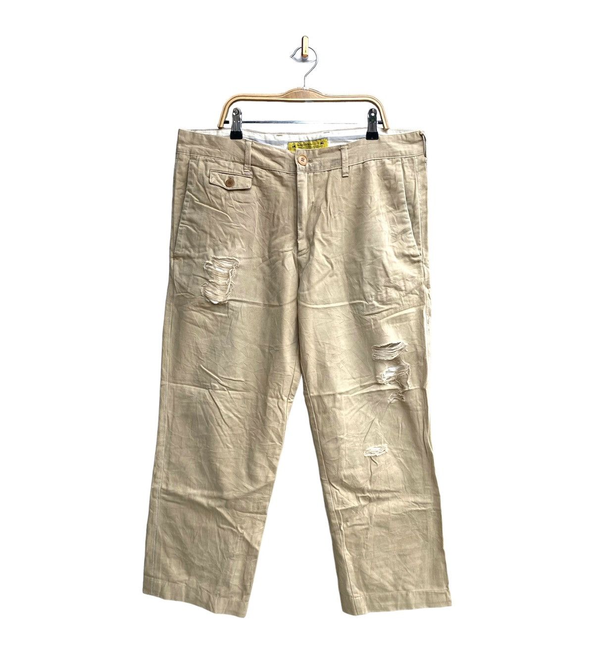 Designer × Japanese Brand × Sasquatchfabrix Sasquatchfabrix Distress Pant Size US 36 / EU 52 - 2 Thumbnail
