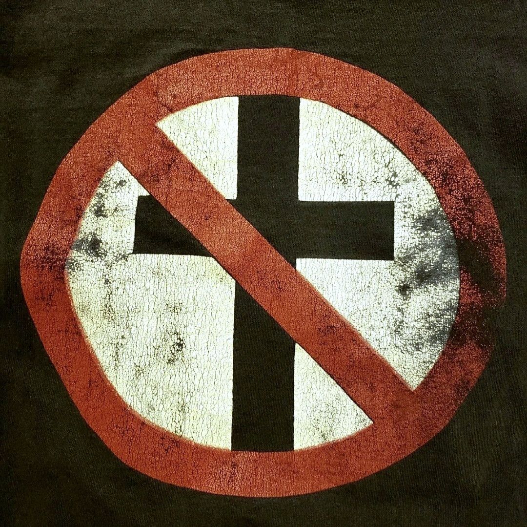 Other 94' Bad Religion T-Shirt BR Circle + Crossbuster SoCal Promo Size US XL / EU 56 / 4 - 5 Thumbnail