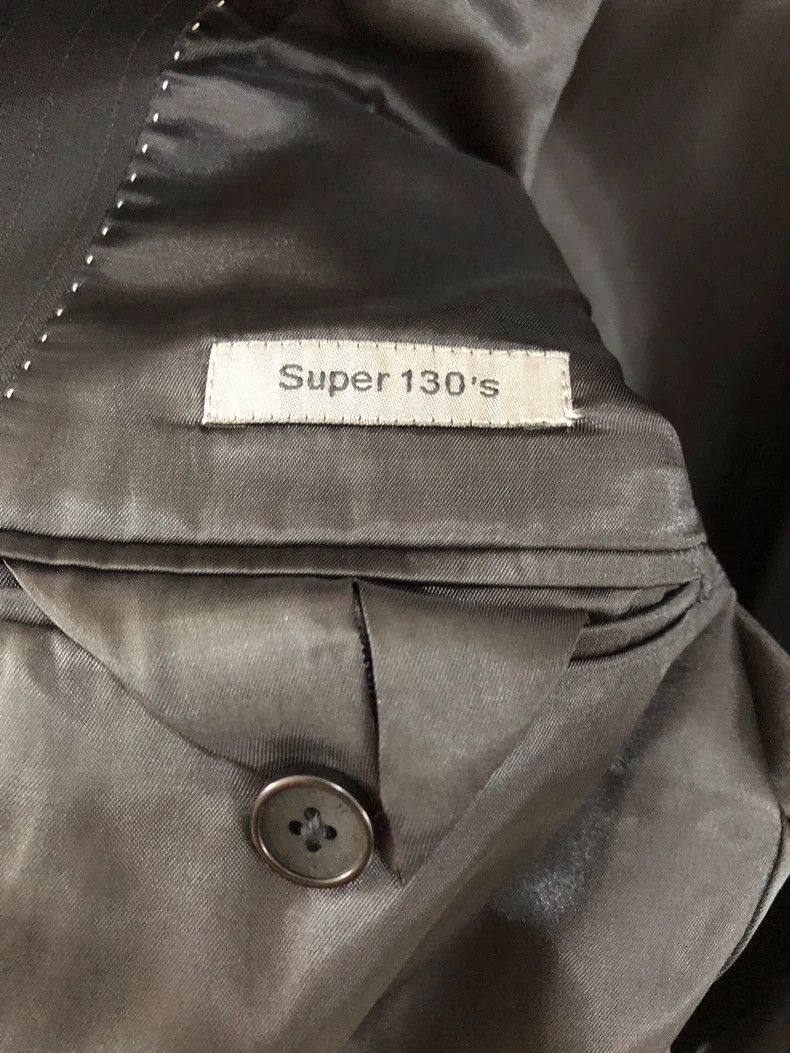 Givenchy Givenchy 100% Wool Men's Black Stripe Suit Jacket Size US M / EU 48-50 / 2 - 7 Thumbnail