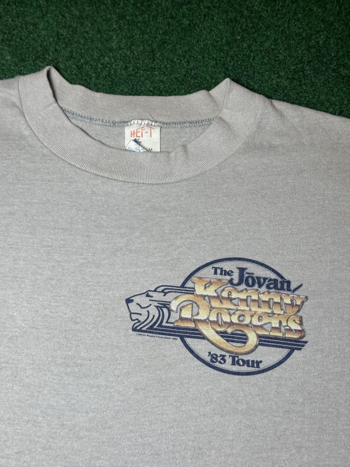 Band Tees Vintage Kenny Rogers The Jovan 80s Concert Tour T Shirt Size US M / EU 48-50 / 2 - 2 Thumbnail