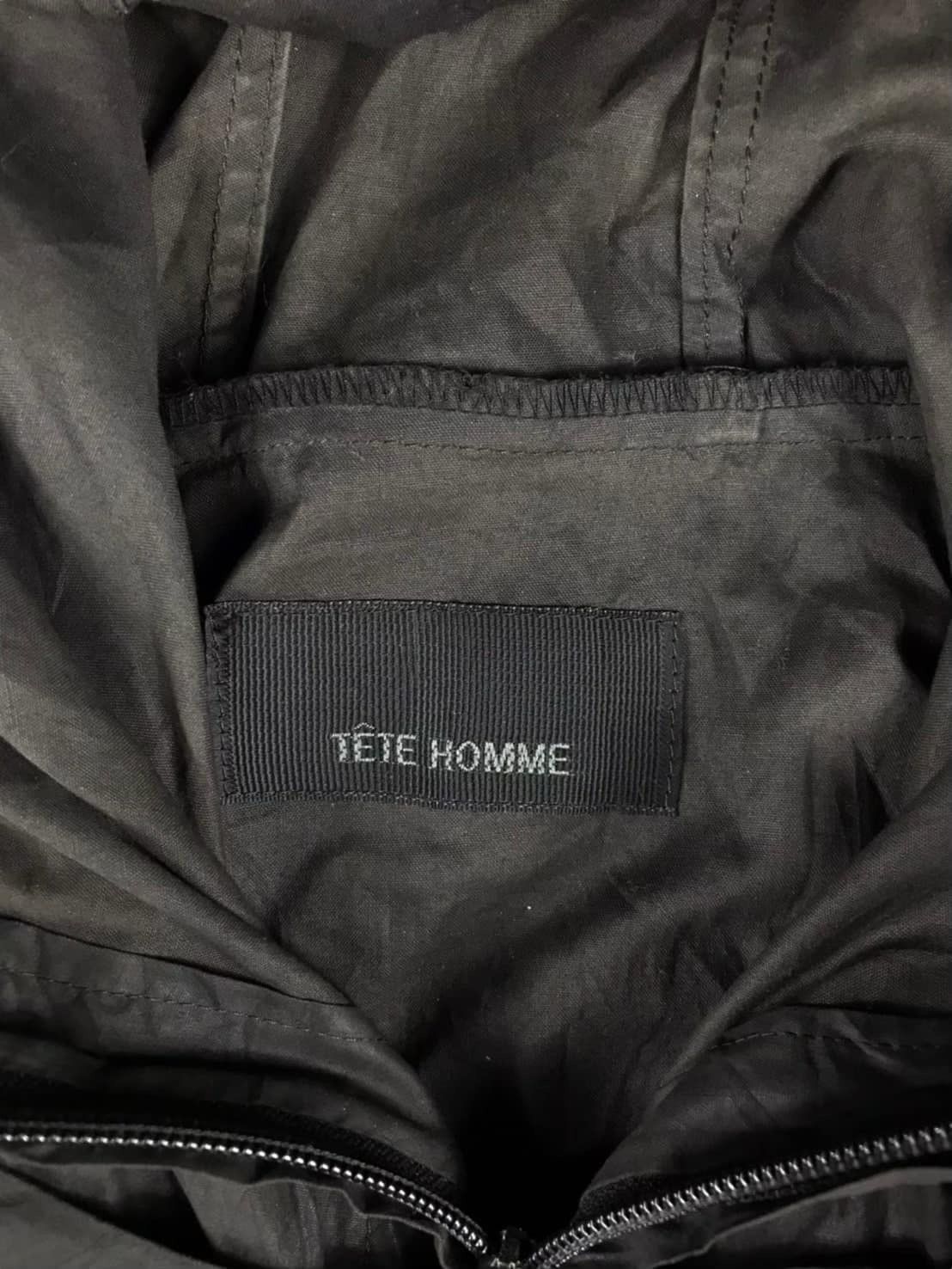 Issey Miyake × Tete Homme Tete Homme Smock Black Jacket Size US L / EU 52-54 / 3 - 3 Thumbnail