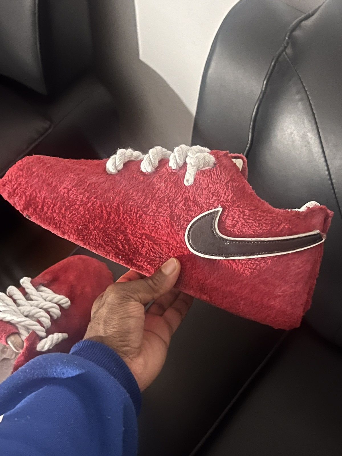Nike Custom Air Force 1 Red Size US 9 / EU 42 - 1 Thumbnail