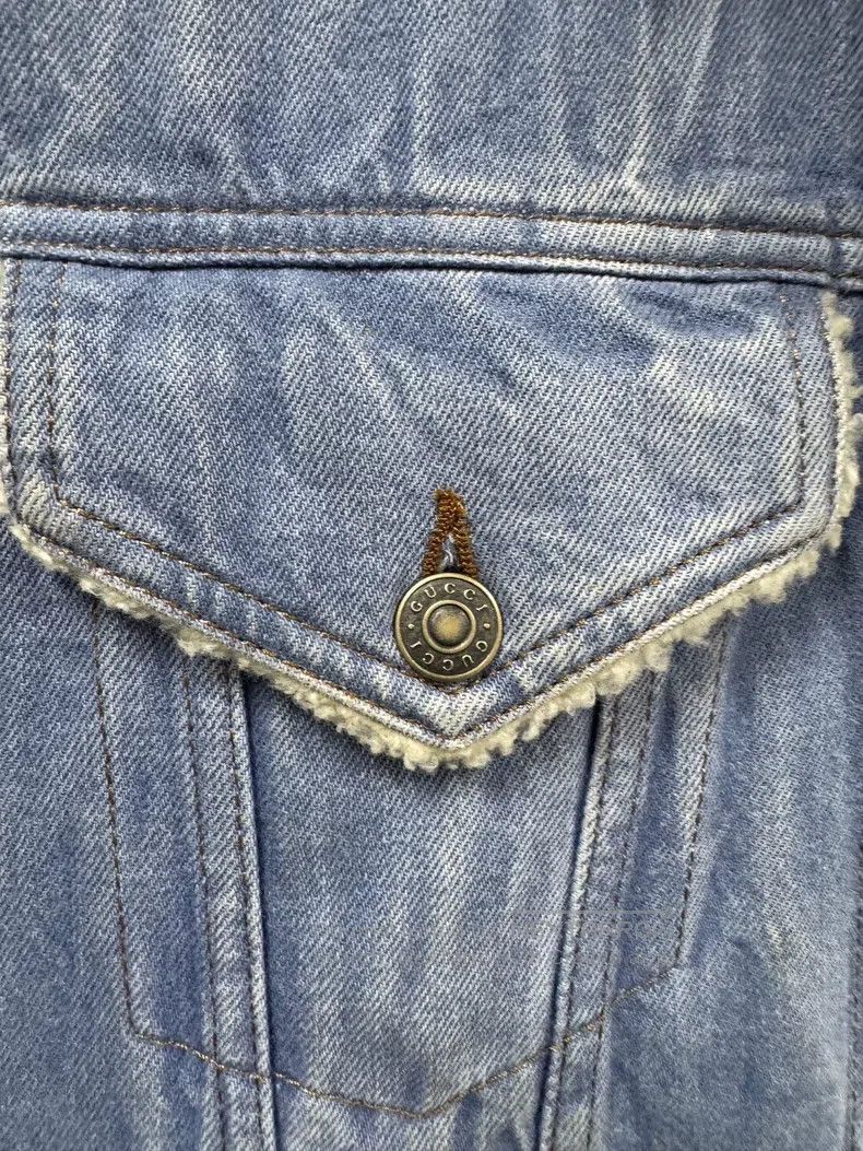 Other Gucci Lambskin monster embroidered denim jacket Size US M / EU 48-50 / 2 - 6 Thumbnail