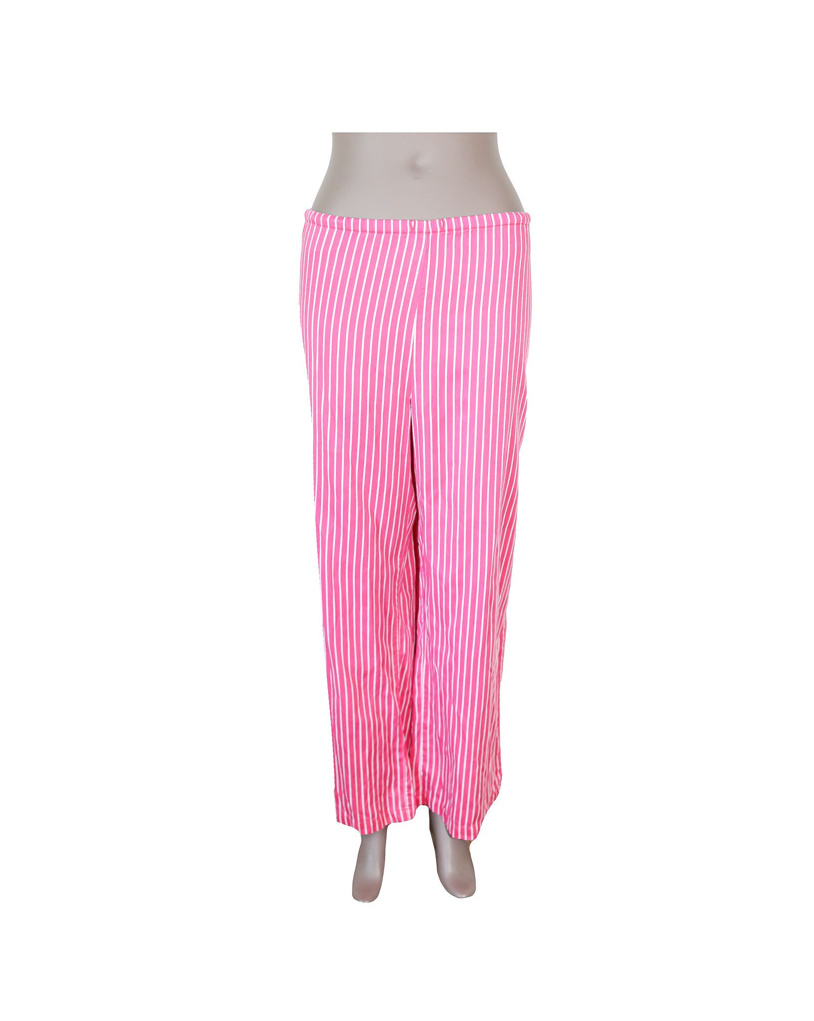 Other Pink & White Preppy Striped Pajamas Loungewear XL Size XL / US 12-14 / IT 48-50 - 4 Thumbnail