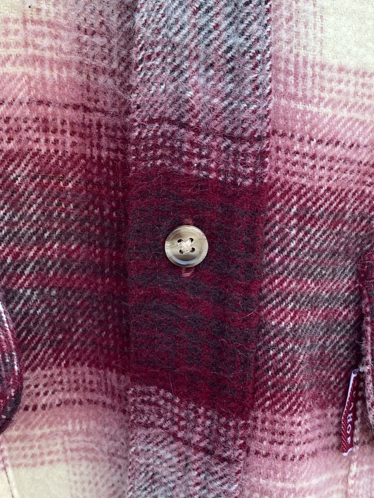 Flannel Vintage SEAHOP flannel shadow plaid kurt cobain style Size US L / EU 52-54 / 3 - 6 Thumbnail