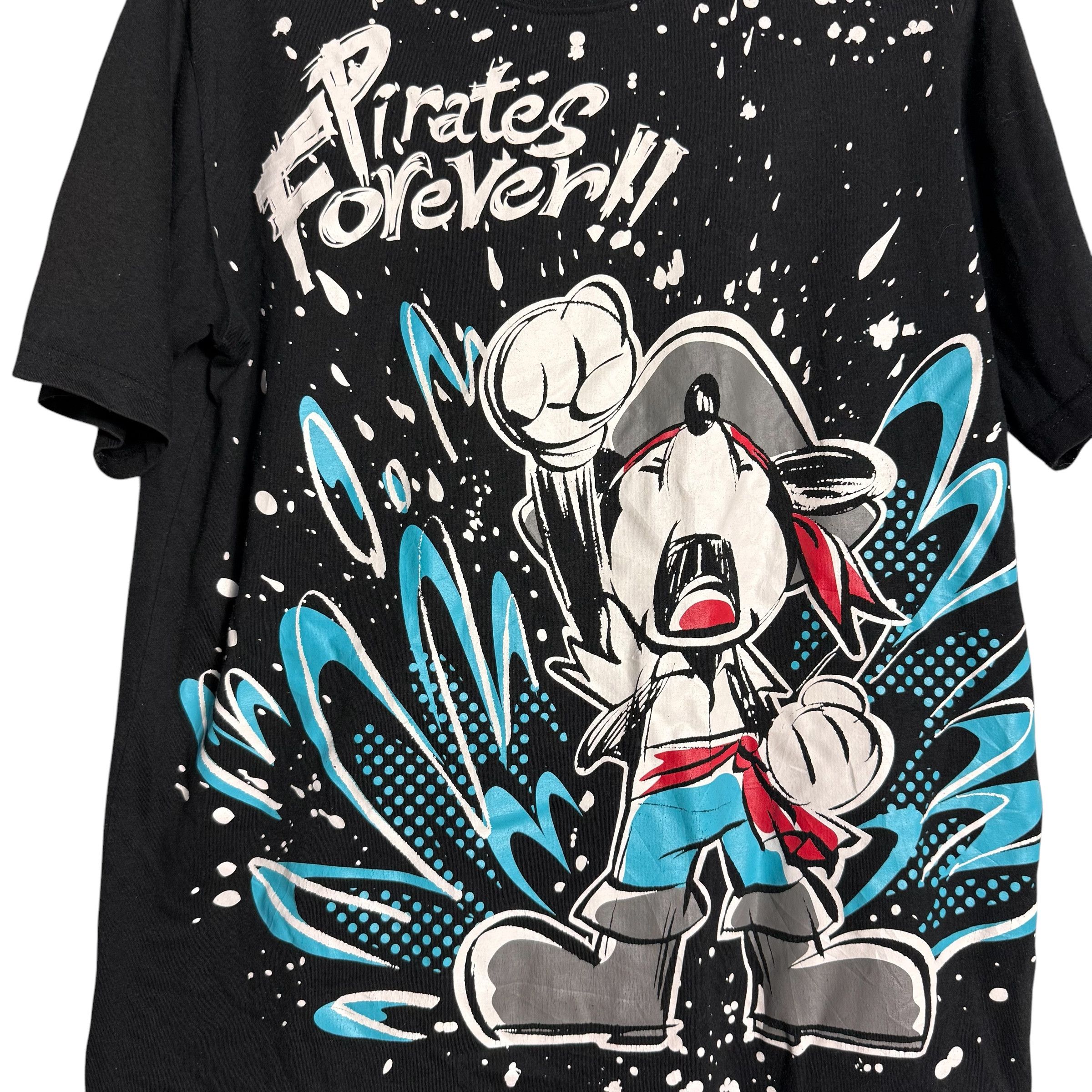 Disney 🔥RARE🔥Disney Pirates of The Caribbean All-Over T-shirt Size US L / EU 52-54 / 3 - 2 Thumbnail