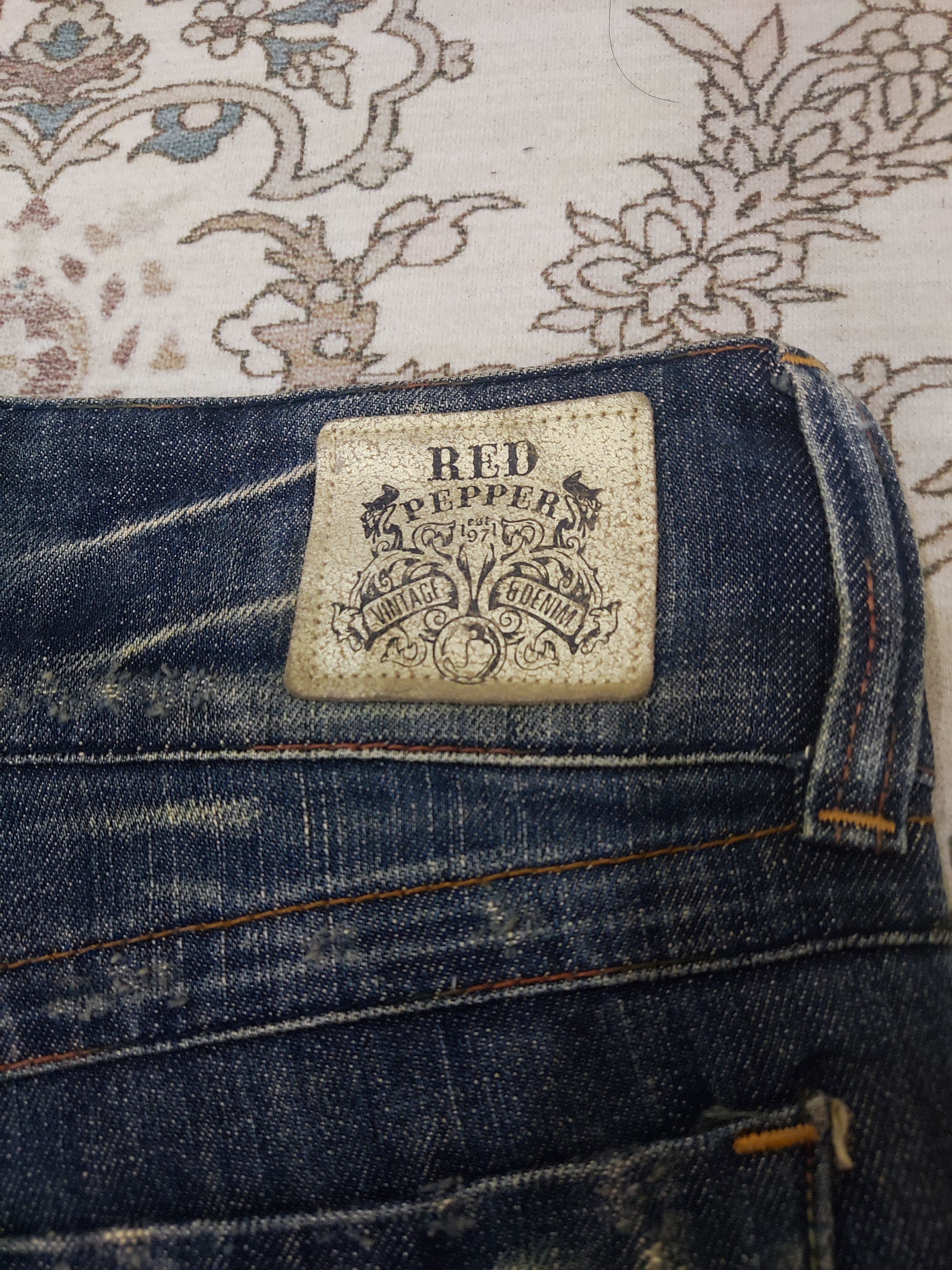 Ed Hardy × Japanese Brand × Vintage Red Pepper Boot Cut Ladies Vintage Jeans Size 30" / US 8 / IT 44 - 6 Thumbnail