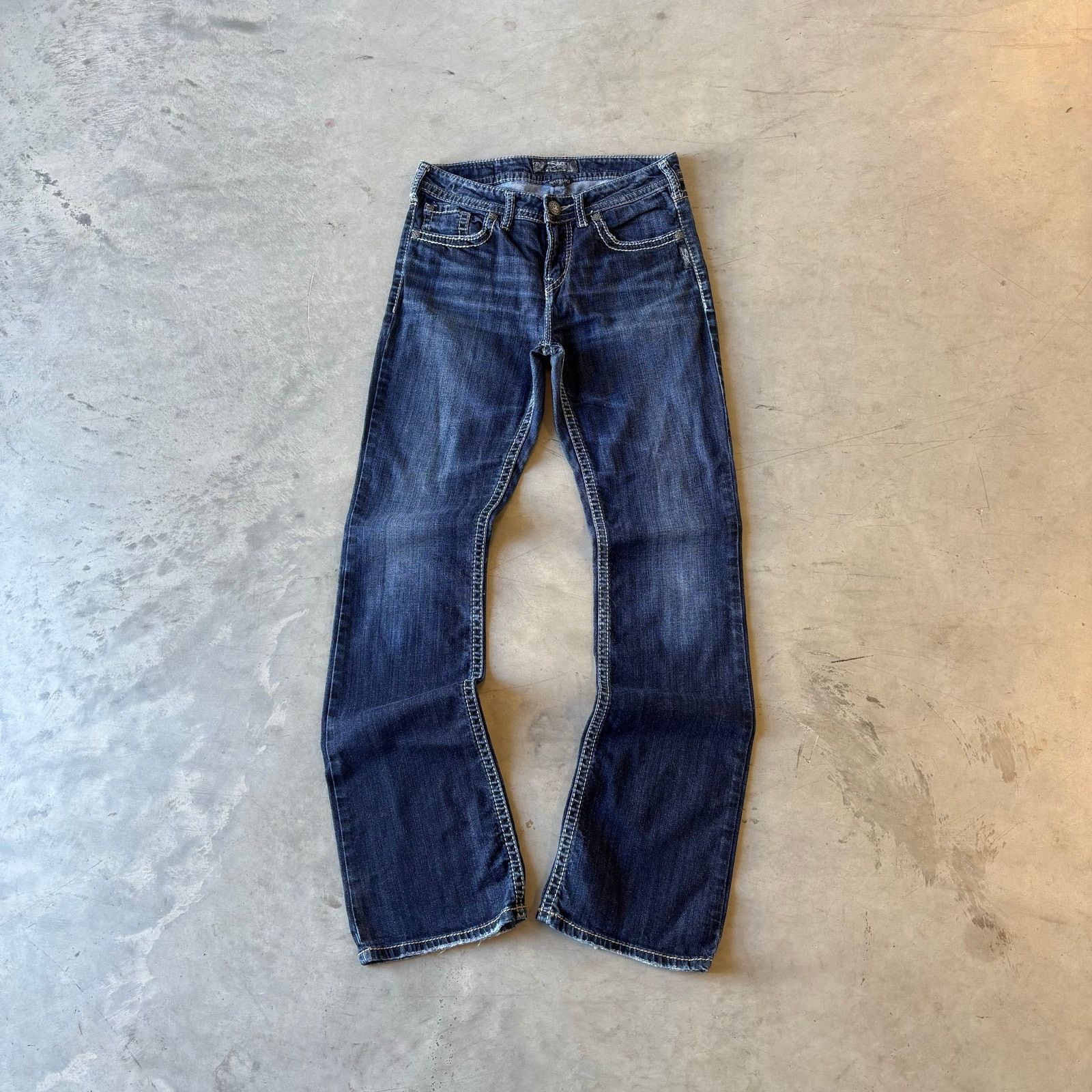 Silver Jeans Co. Vintage Silver Brand Darkwashed Bootcut Jeans Size US 28 / EU 44 - 1 Thumbnail
