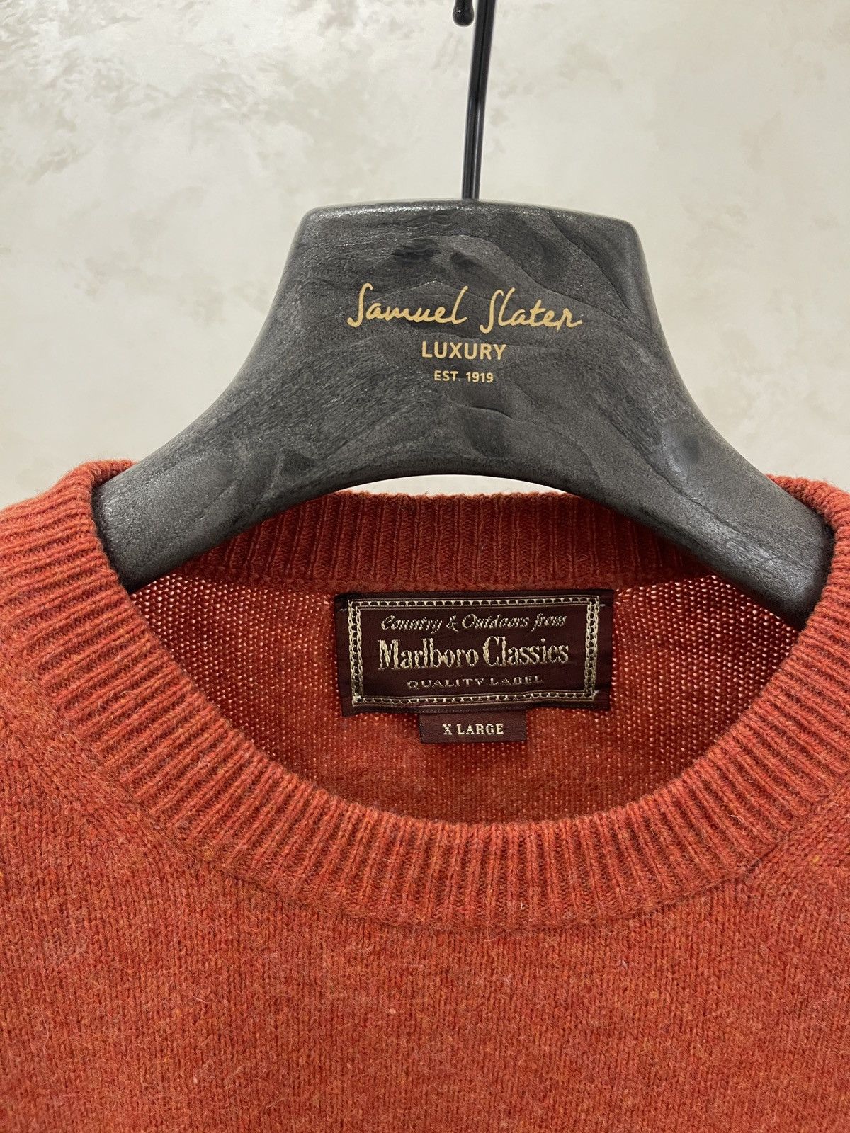 Marlboro Classics Vintage y2k sweater Marlboro Classics wool jumper Size US XL / EU 56 / 4 - 3 Thumbnail