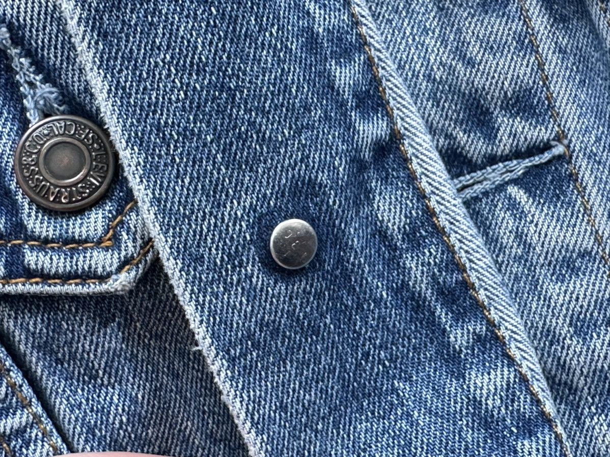Levi's 🫧 Vintage Levi's Trucker Denim Jacket Blue Medium Wash Size L / US 10 / IT 46 - 13 Thumbnail