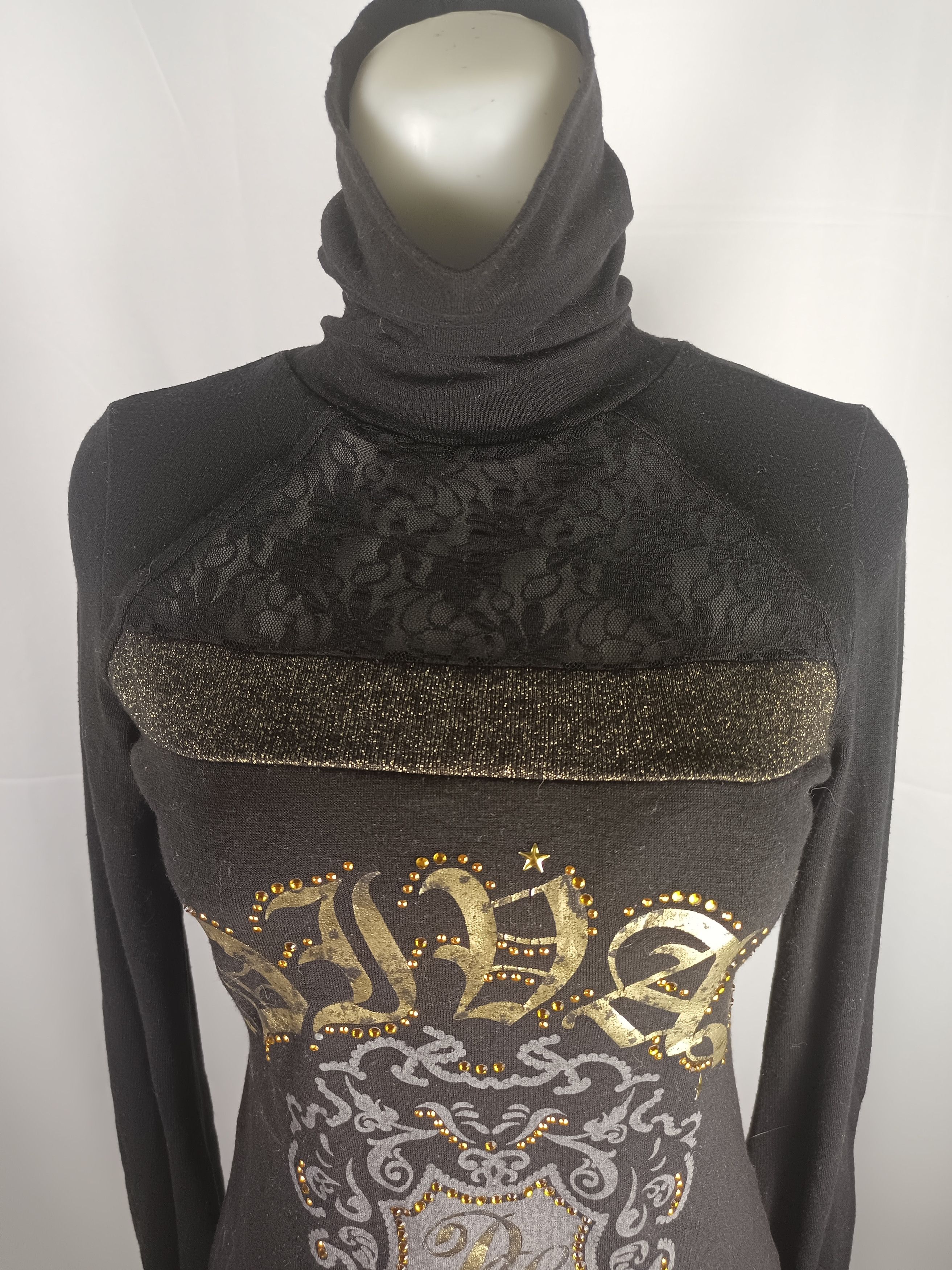 Beauty Beast × Japanese Brand Yasiri Girl Seoul.Tokyo Lady Long Sleeve Long Neck Collar Size S / US 4 / IT 40 - 4 Thumbnail