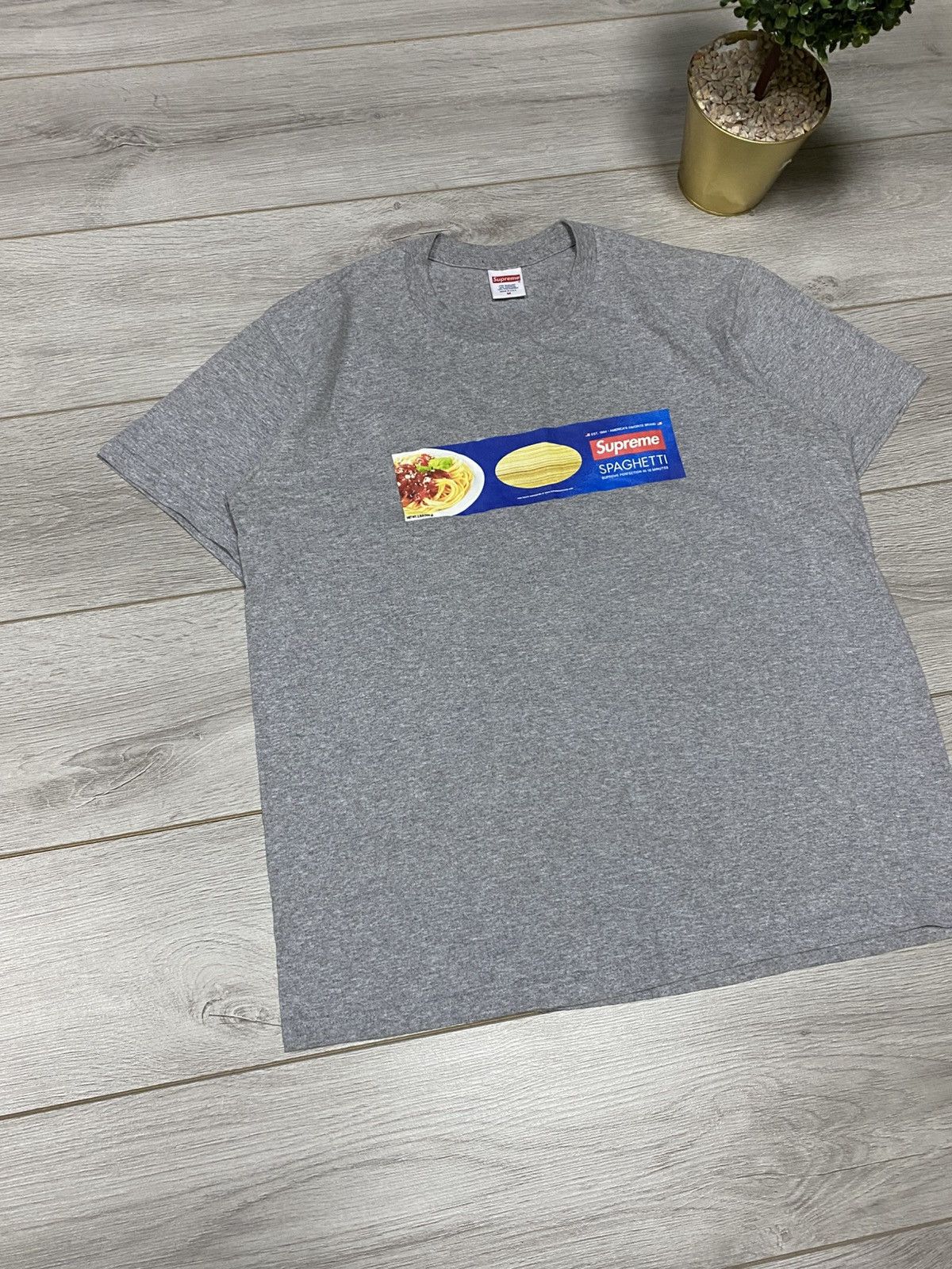 Supreme Supreme Spaghetti Tee shirt Size US M / EU 48-50 / 2 - 3 Thumbnail