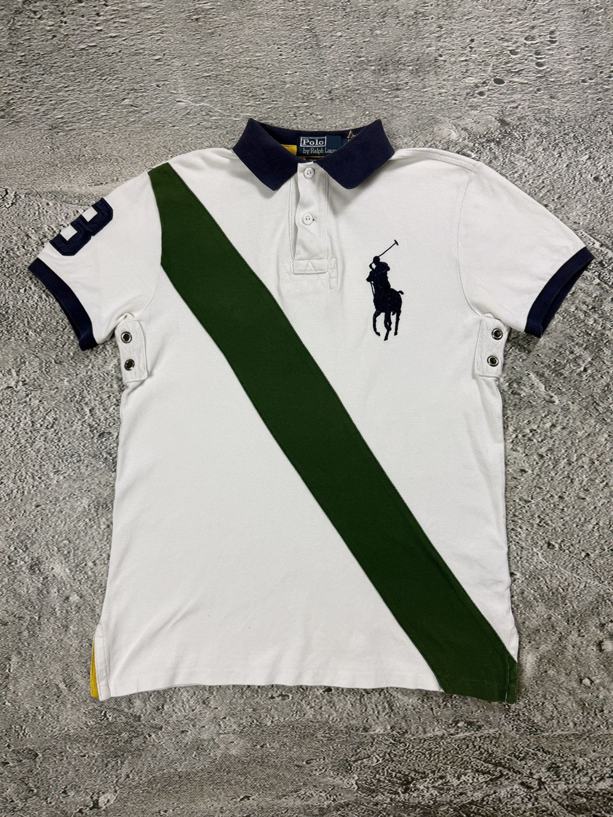 Ralph Lauren Chief Keef Polo Ralph Lauren vintage white big pony Size US S / EU 44-46 / 1 - 1 Thumbnail