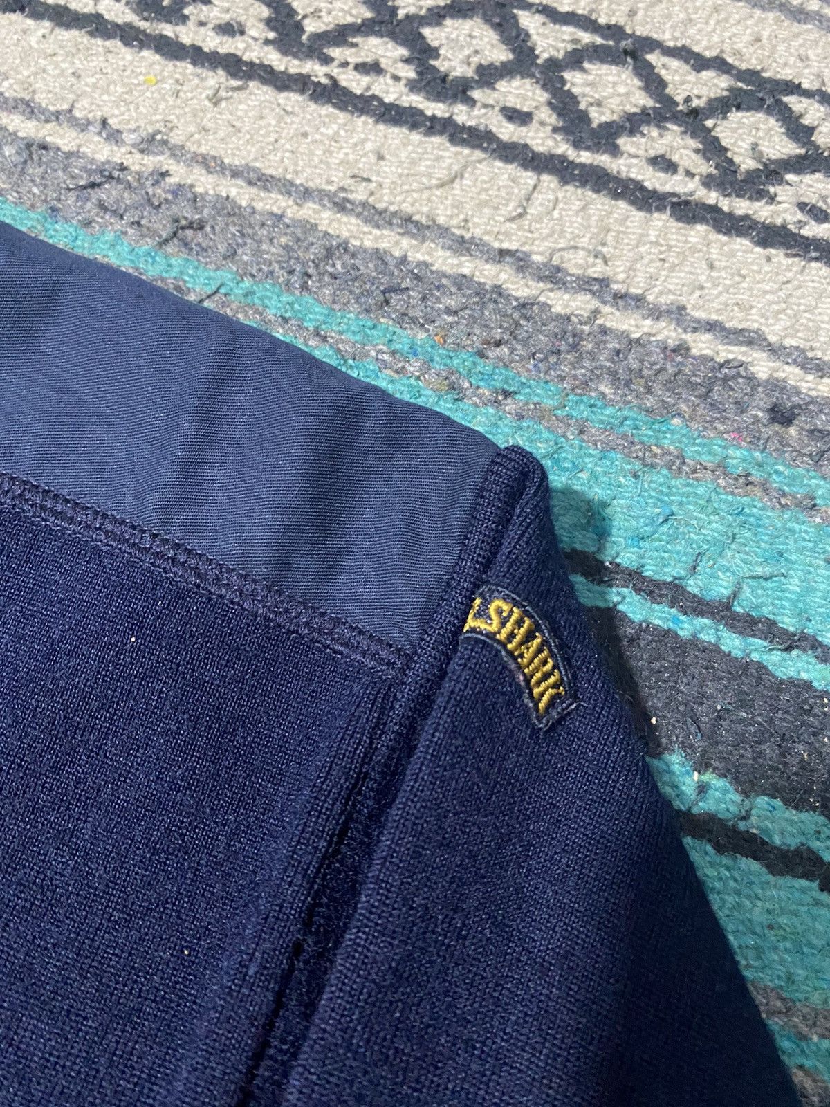 Paul & Shark Vintage Paul Shark 90's Navy Heavy Knit Wool Sweater Size US L / EU 52-54 / 3 - 6 Thumbnail