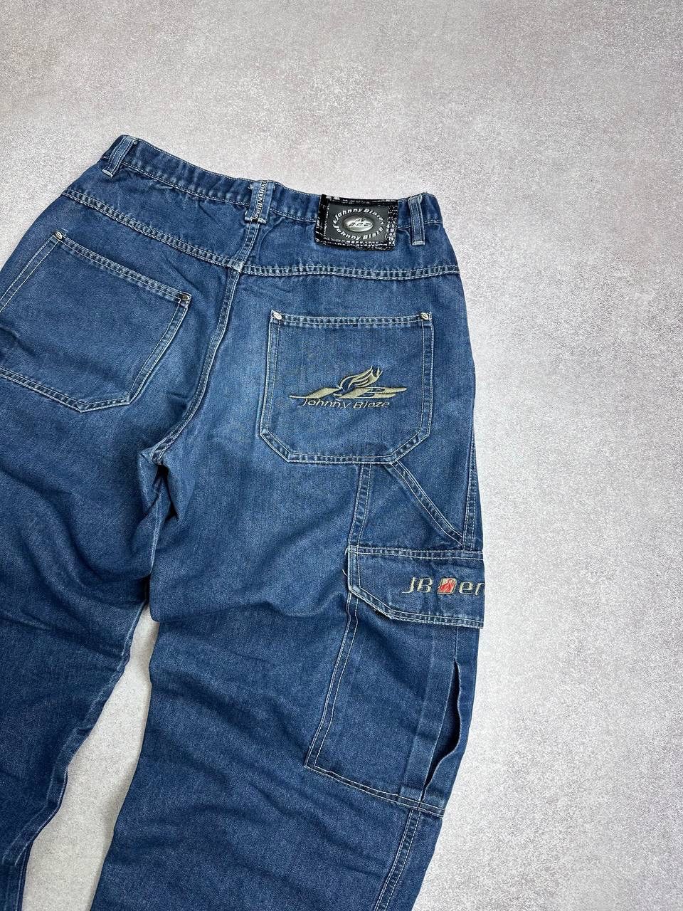 Other Vintage JNCO Style Johny Blaze Y2K Baggy Jeans 32 Size US 32 / EU 48 - 8 Thumbnail