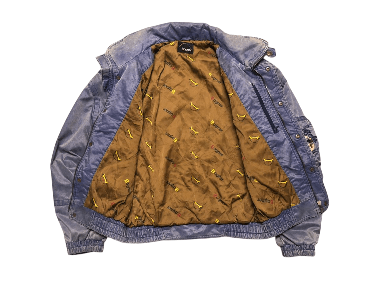 Bogner Vintage Bogner Ski Bomber Jacket Faded Size US M / EU 48-50 / 2 - 3 Thumbnail