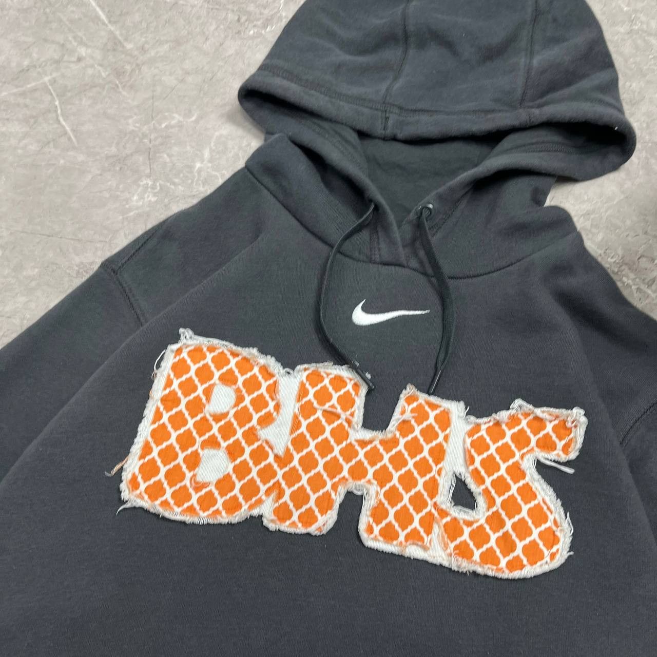 Nike Womens Nike Sportswear Handmade Hoodie Big Logo BHS Size L Size L / US 10 / IT 46 - 12 Thumbnail