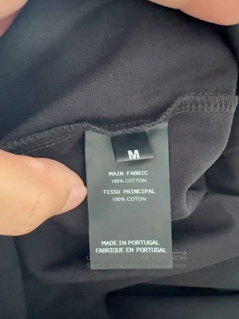 Vetements Vetements Small Logo Letter Print Short Sleeve Black T-Shi Size US M / EU 48-50 / 2 - 7 Thumbnail