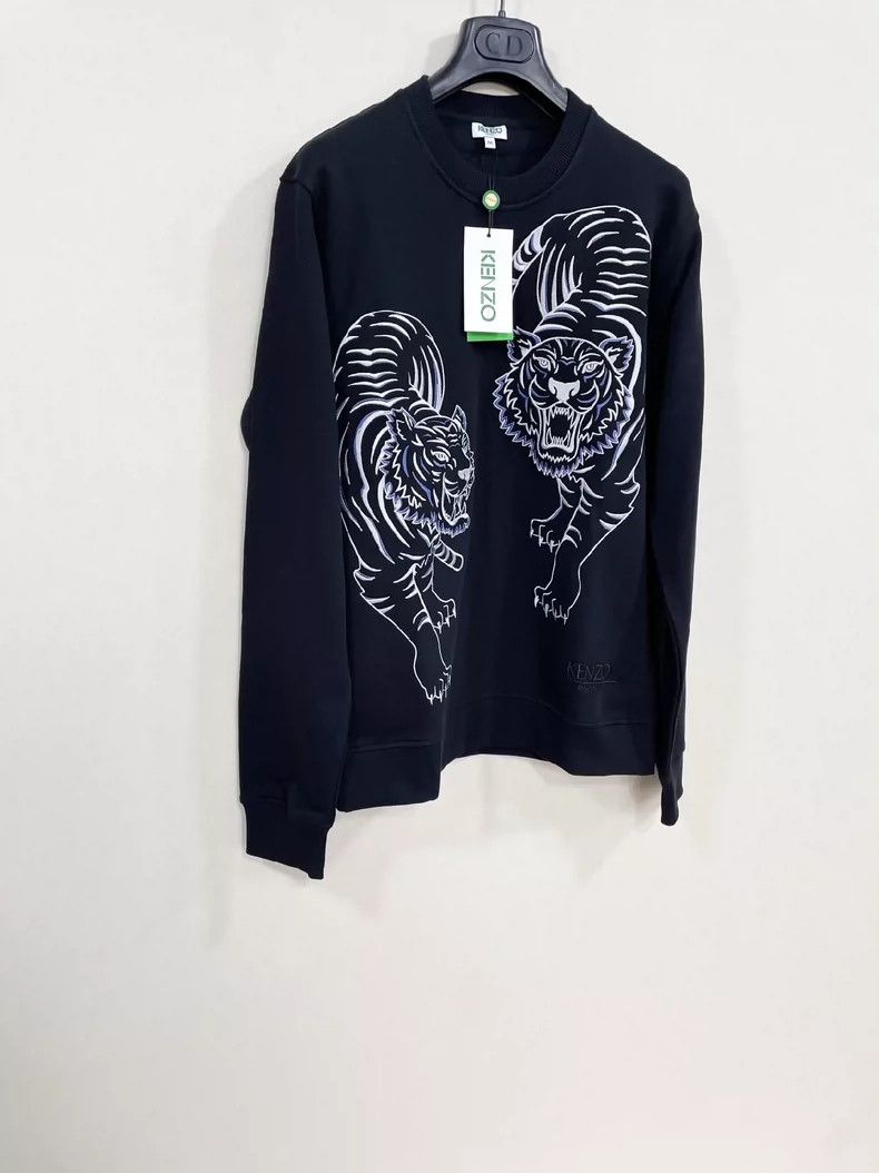 Kenzo KENZO Embroidered hoodie Size M / US 6-8 / IT 42-44 - 3 Thumbnail