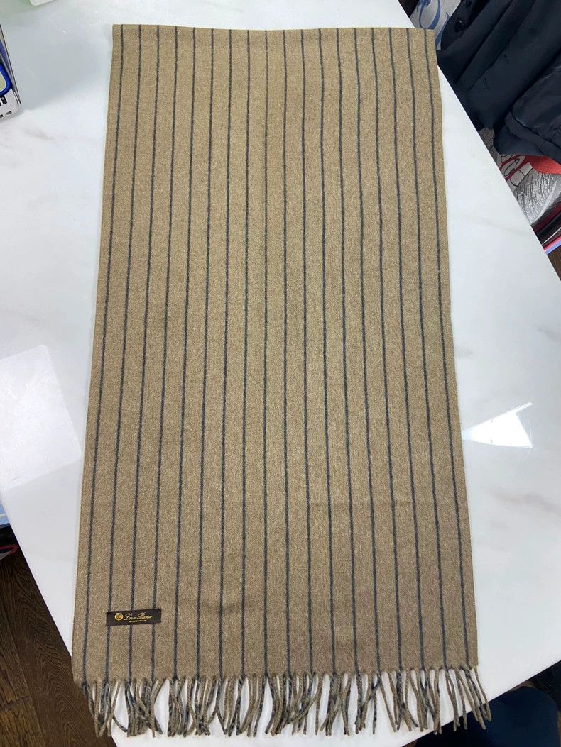 Loro Piana LORO PIANA size190*47.5cm Thickened cashmere scarf Size ONE SIZE - 2 Thumbnail