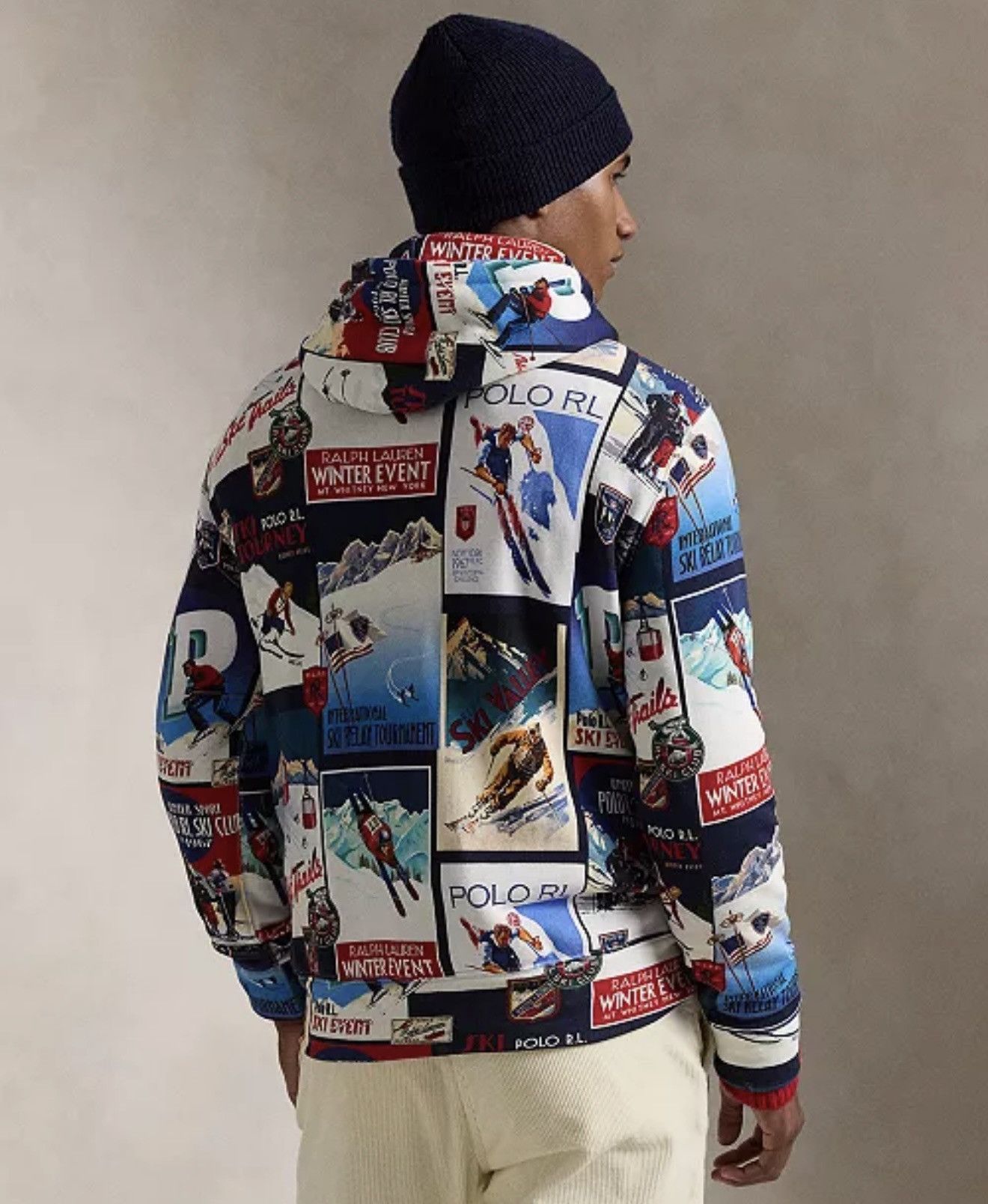 Polo Ralph Lauren Polo Ralph Lauren Ski-Patchwork Fleece Hoodie Medium Size US M / EU 48-50 / 2 - 13 Thumbnail