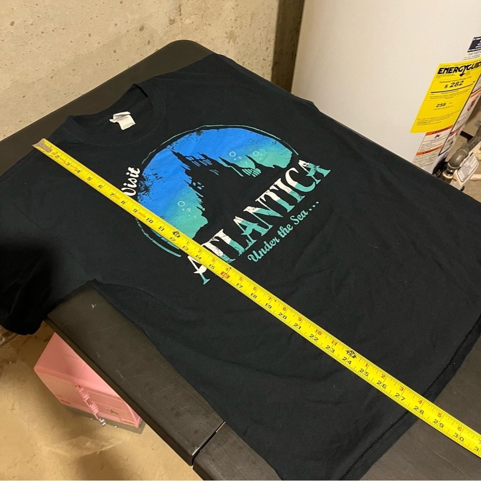 Disney Disney Little Mermaid Visit Atlantica T Shirt L Black Size L / US 10 / IT 46 - 7 Thumbnail