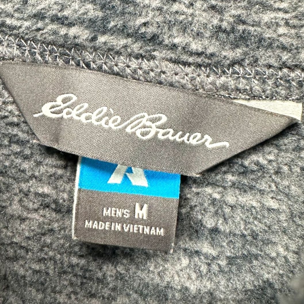 Eddie Bauer Eddie Bauer First Ascent Jacket Mens Medium Gray Fleece Quarter Zip Pullover Size US M / EU 48-50 / 2 - 5 Thumbnail