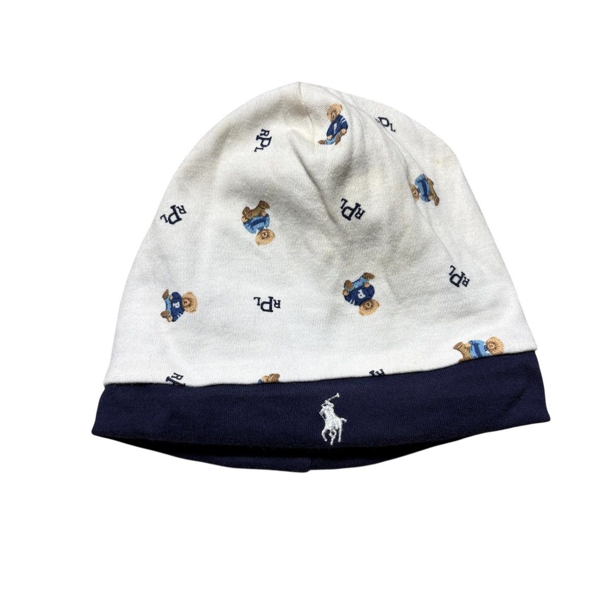 Polo Ralph Lauren Vintage 90s Polo Ralph Lauren Bear Beanies / Japan Size ONE SIZE - 1 Thumbnail