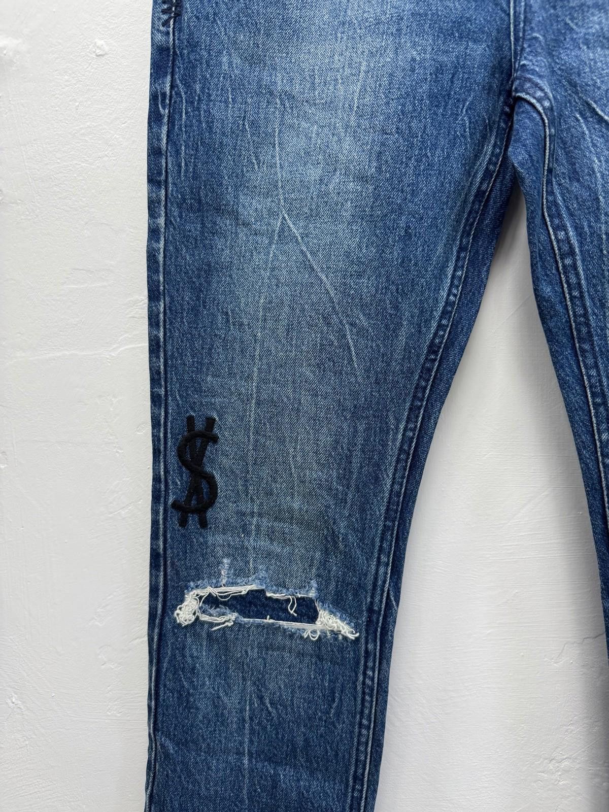 Ksubi new Ksubi mens denim jeans van winkle BLUUU blue patch 32 Size US 32 / EU 48 - 4 Thumbnail