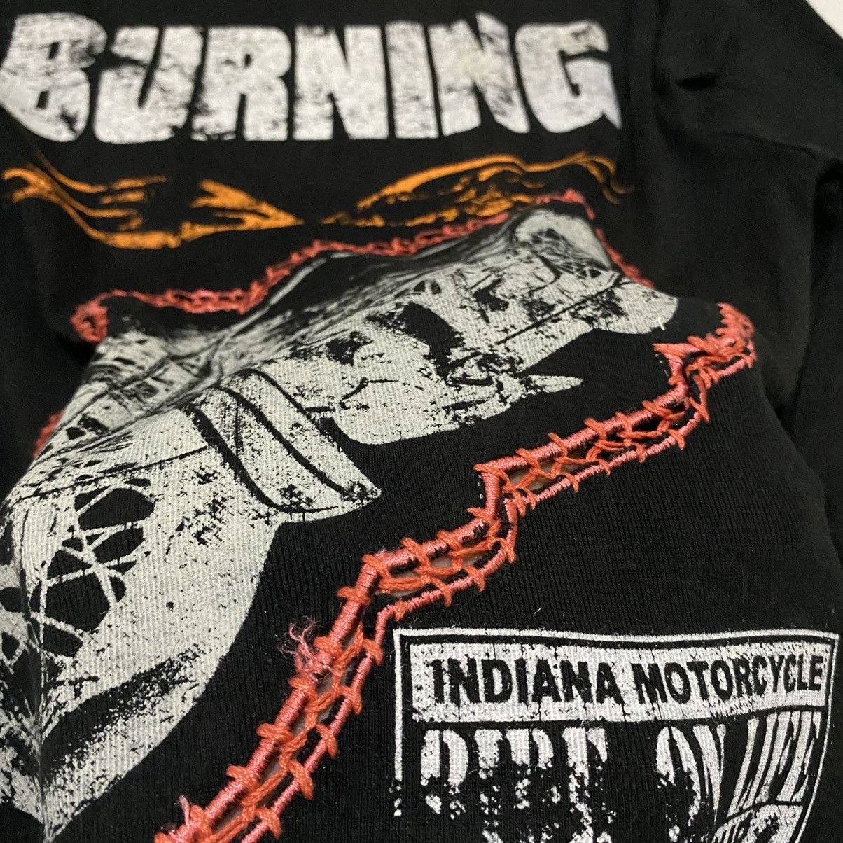 If Six Was Nine 2000s Jeffy Sour “Indiana Motorcycle” Longsleeve Size M / US 6-8 / IT 42-44 - 7 Thumbnail