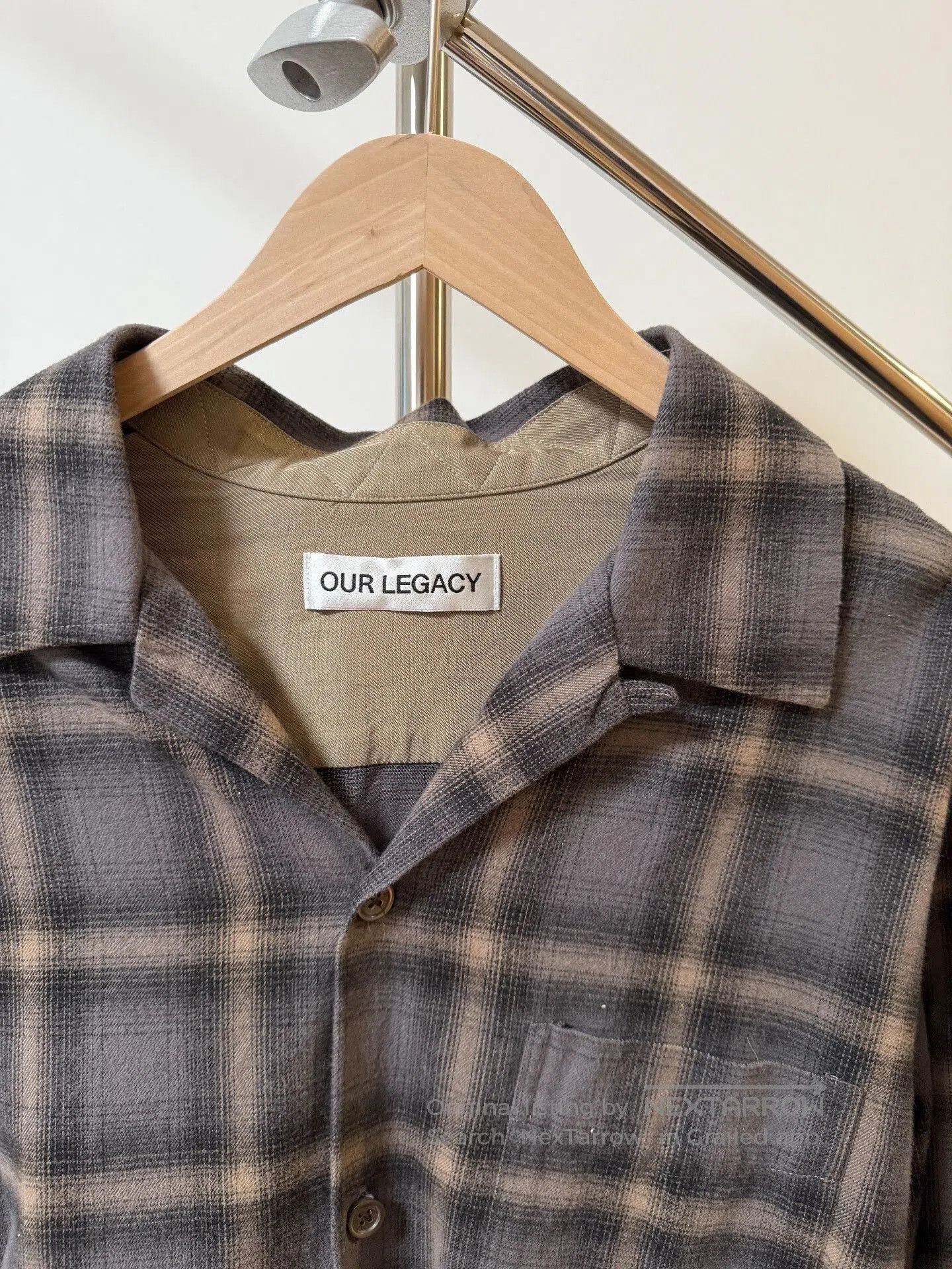 Our Legacy Our Legacy FW24 Textured Flannel Shirt. Size US M / EU 48-50 / 2 - 2 Thumbnail