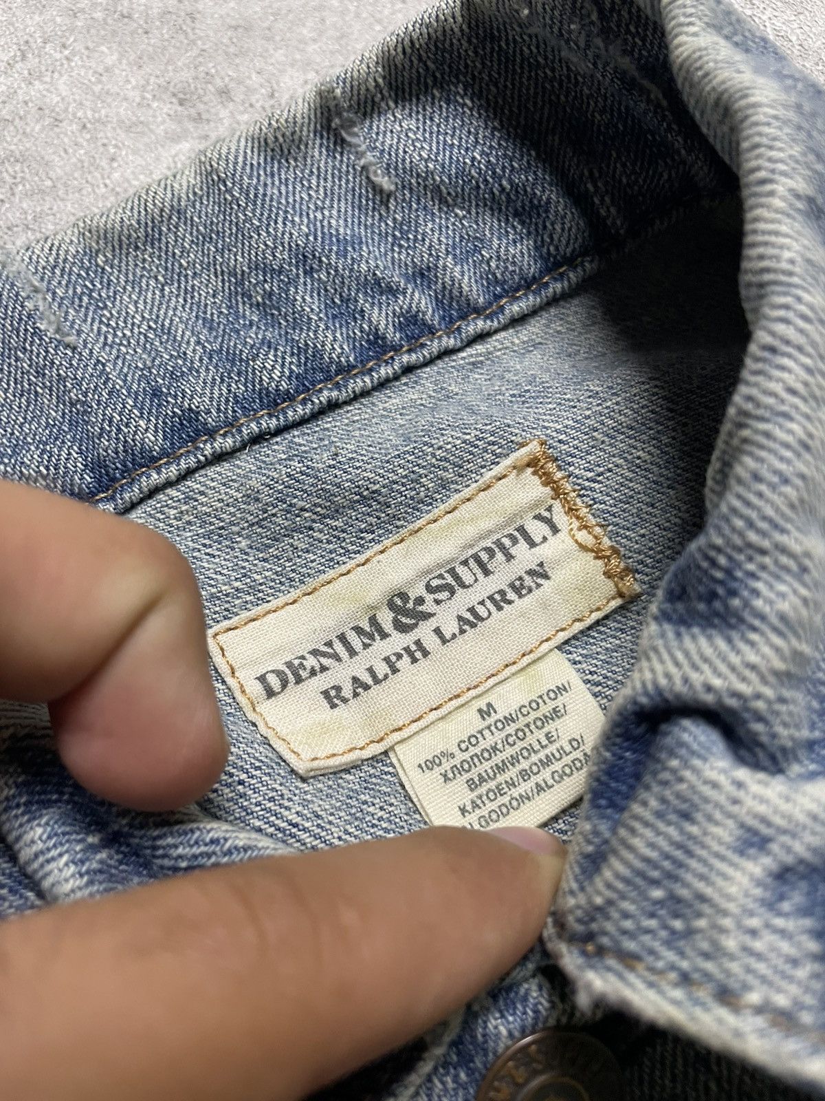 RRL Ralph Lauren Ralph Lauren Denim & Supply Vest Jacket Jeans Indian Chief Size US M / EU 48-50 / 2 - 11 Thumbnail