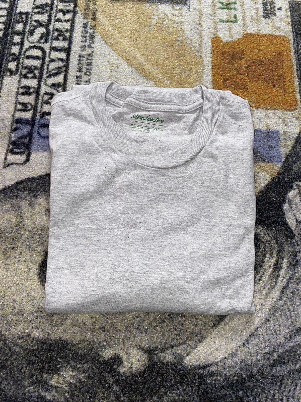 Aime Leon Dore Aime Leon Dore Basic Solid T-Shirt Grey Size US L / EU 52-54 / 3 - 1 Thumbnail