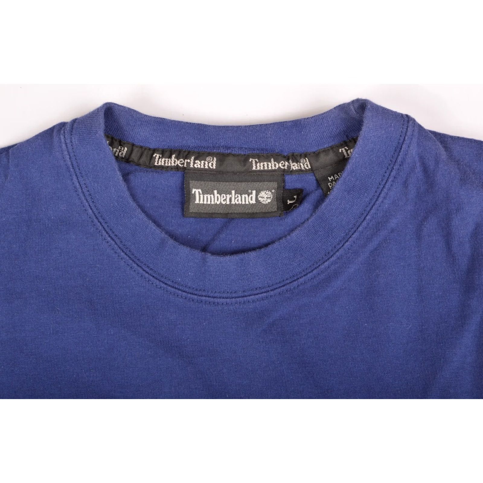 Timberland Timberland Sweatshirt Vintage 1998 Cotton Embroidered Logo Pullover Size L Men Blue Size US L / EU 52-54 / 3 - 3 Thumbnail
