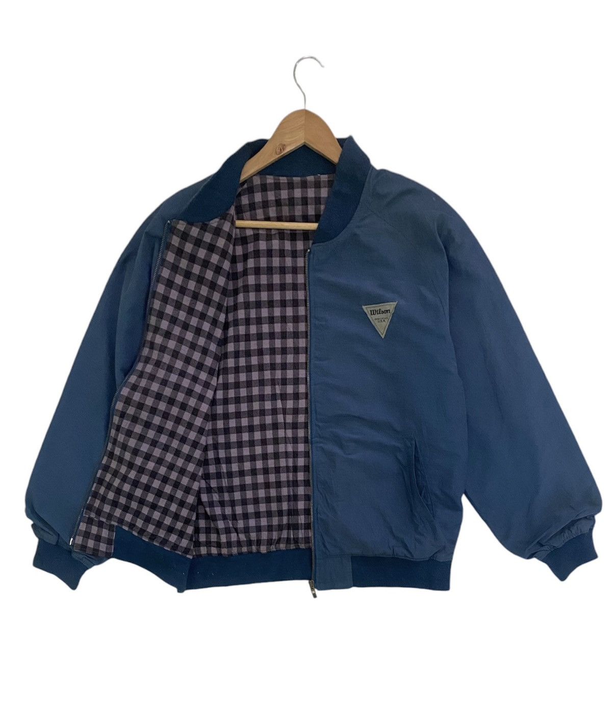Vintage × Wilson Vintage Wilson Sport USA Bomber Jacket Size US M / EU 48-50 / 2 - 3 Thumbnail