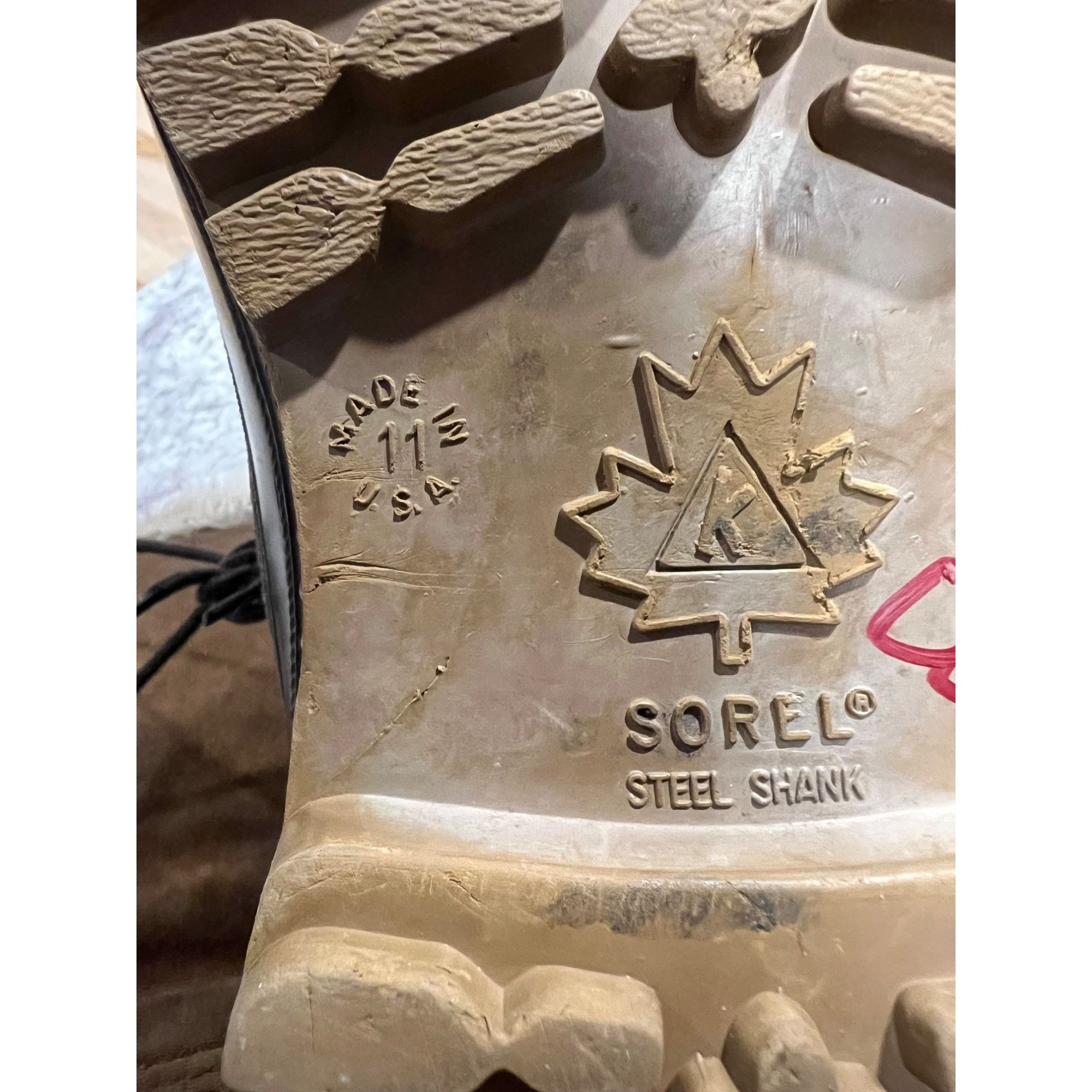SOREL Sorel Steel Shank Leather Made in USA Winter Boots - Size 11 Size US 11 / EU 44 - 7 Thumbnail