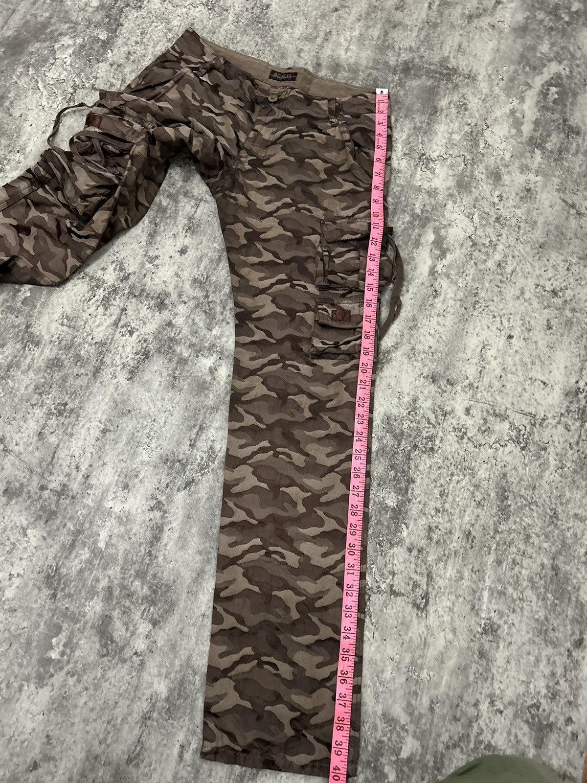 If Six Was Nine × Le Grande Bleu (L.G.B.) × Morgan Homme Morgan Homme Cargo Bondage army Pants Size US 31 - 22 Thumbnail