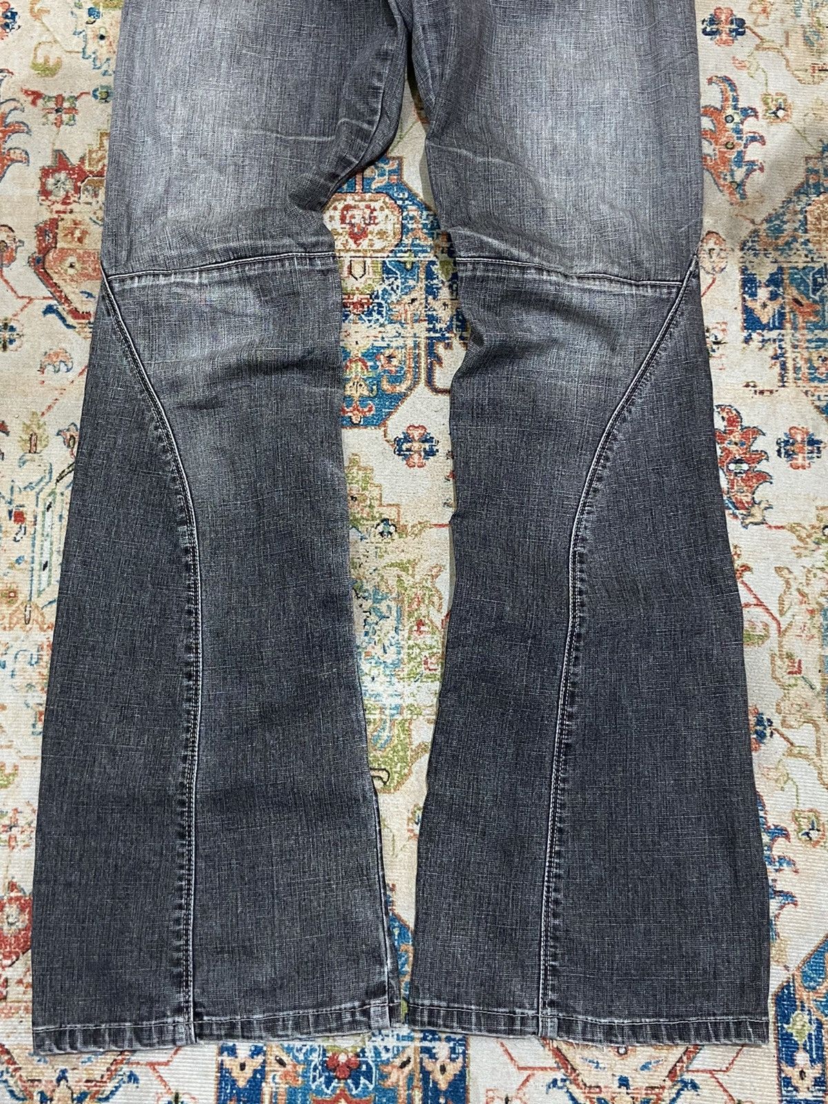 Marithe + Francois Girbaud Marithe Francois Girbaud Flared Stretch Denim Pants Size US 29 - 4 Thumbnail
