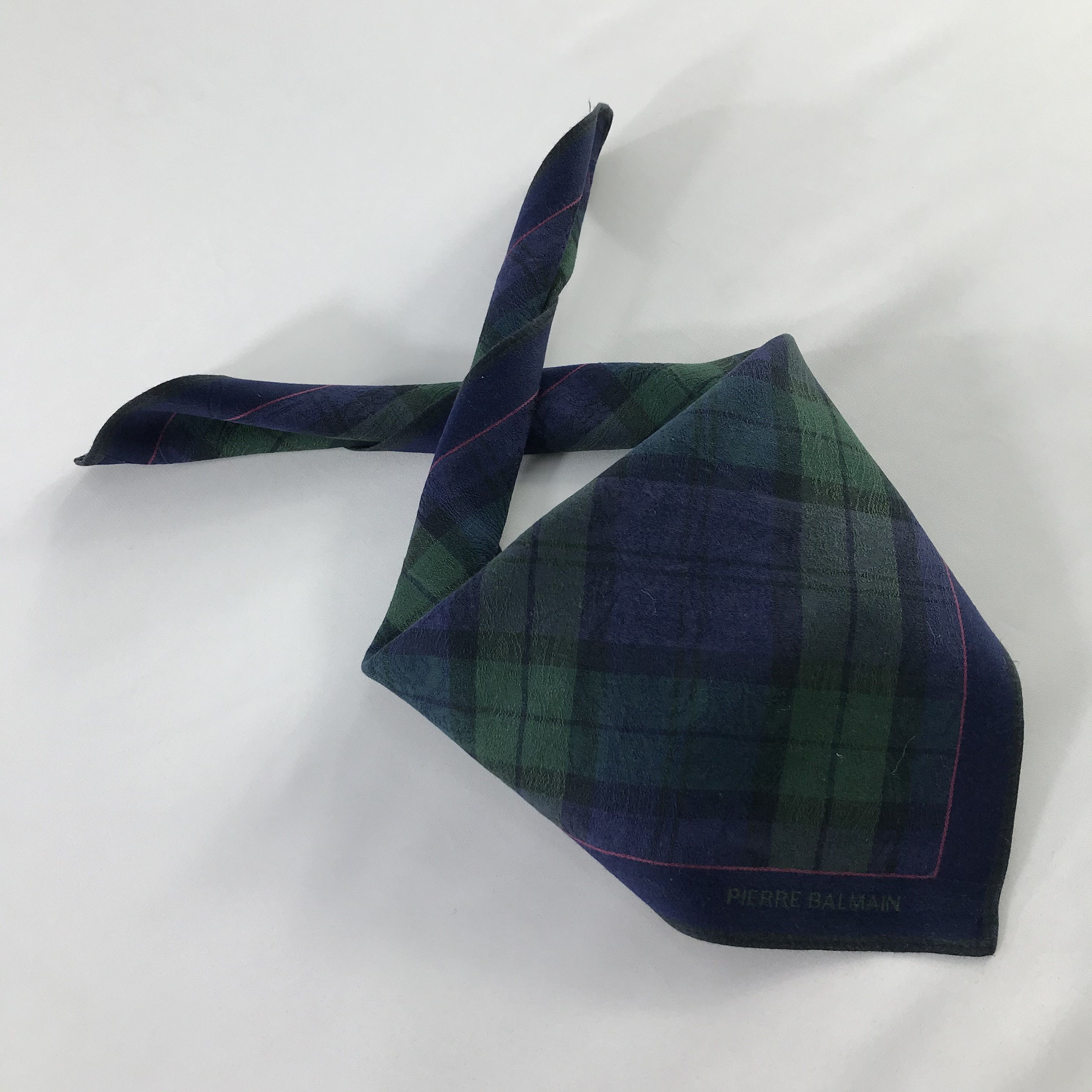 Pierre Balmain × Vintage Pierre Balmain Bandana / Handkerchief / Neckerchief - S492 Size ONE SIZE - 4 Thumbnail