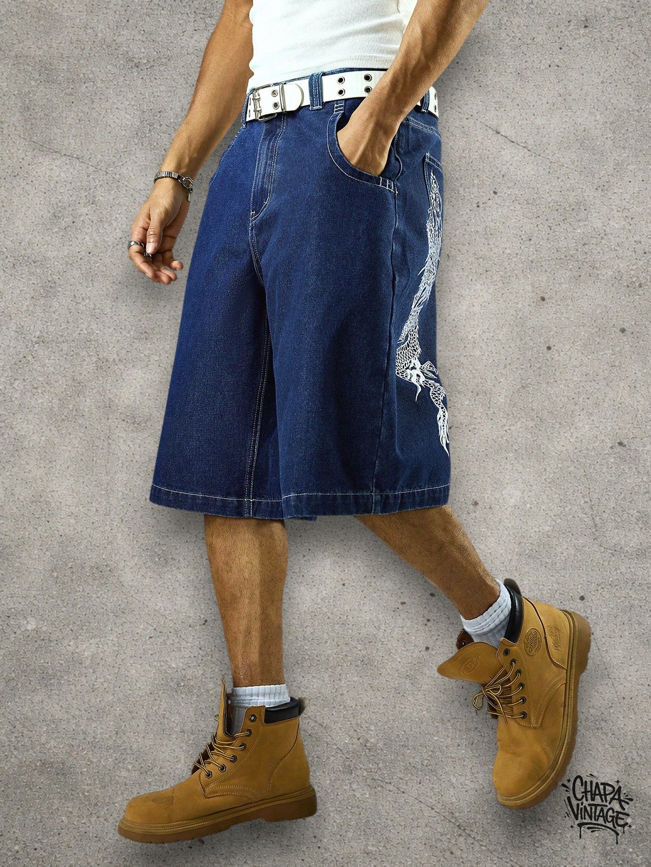 Japanese Brand Jeans denim shorts Size US 32 / EU 48 - 2 Thumbnail